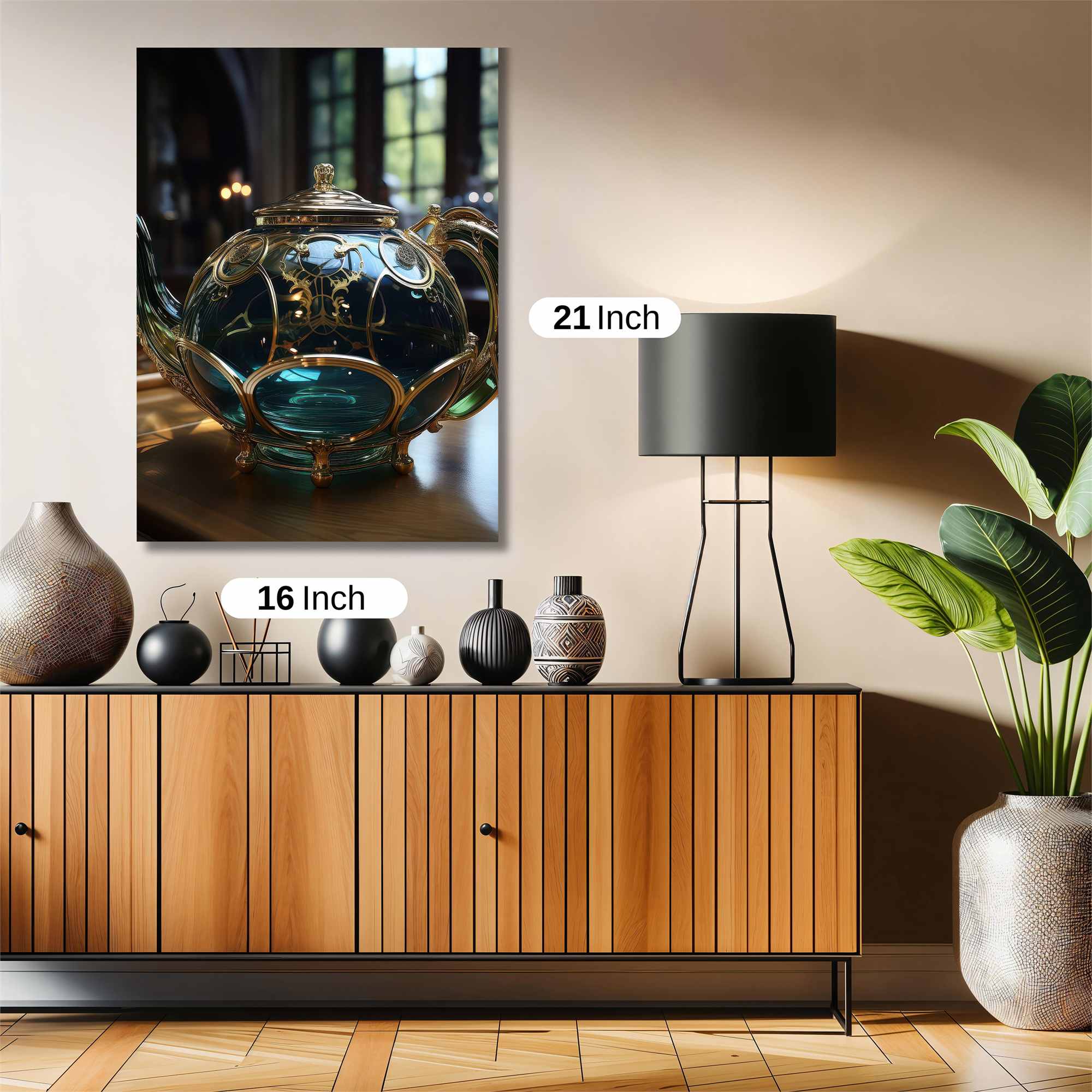 Teapot Elegance Safe Wall Magnetic / M