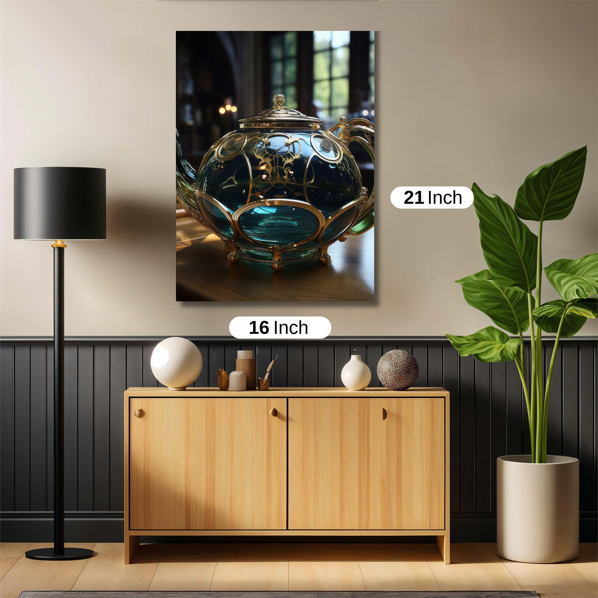 Teapot Elegance Safe Wall Magnetic / M