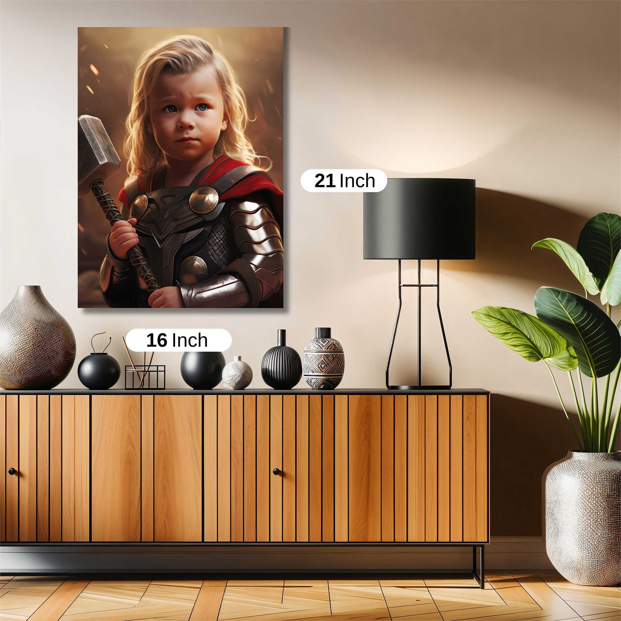 Thor Triumphant Safe Wall Magnetic / M