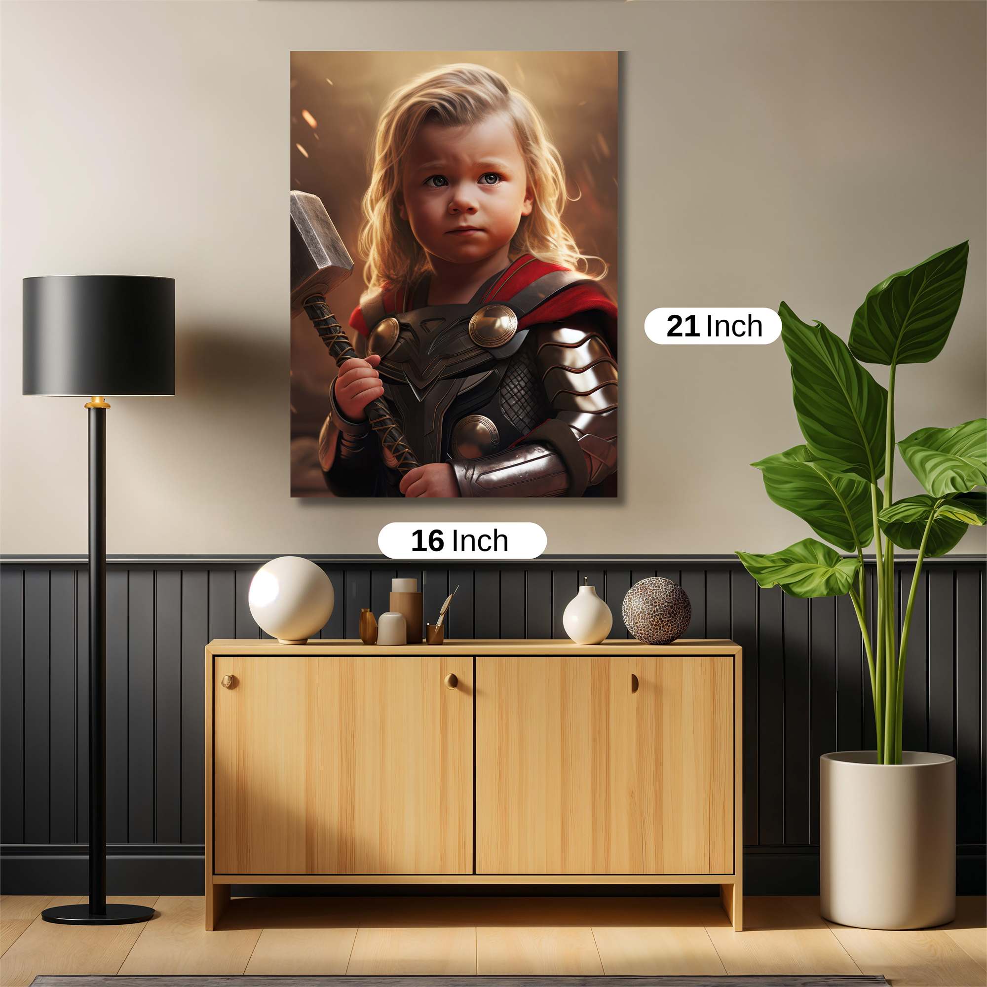 Thor Triumphant Safe Wall Magnetic / M