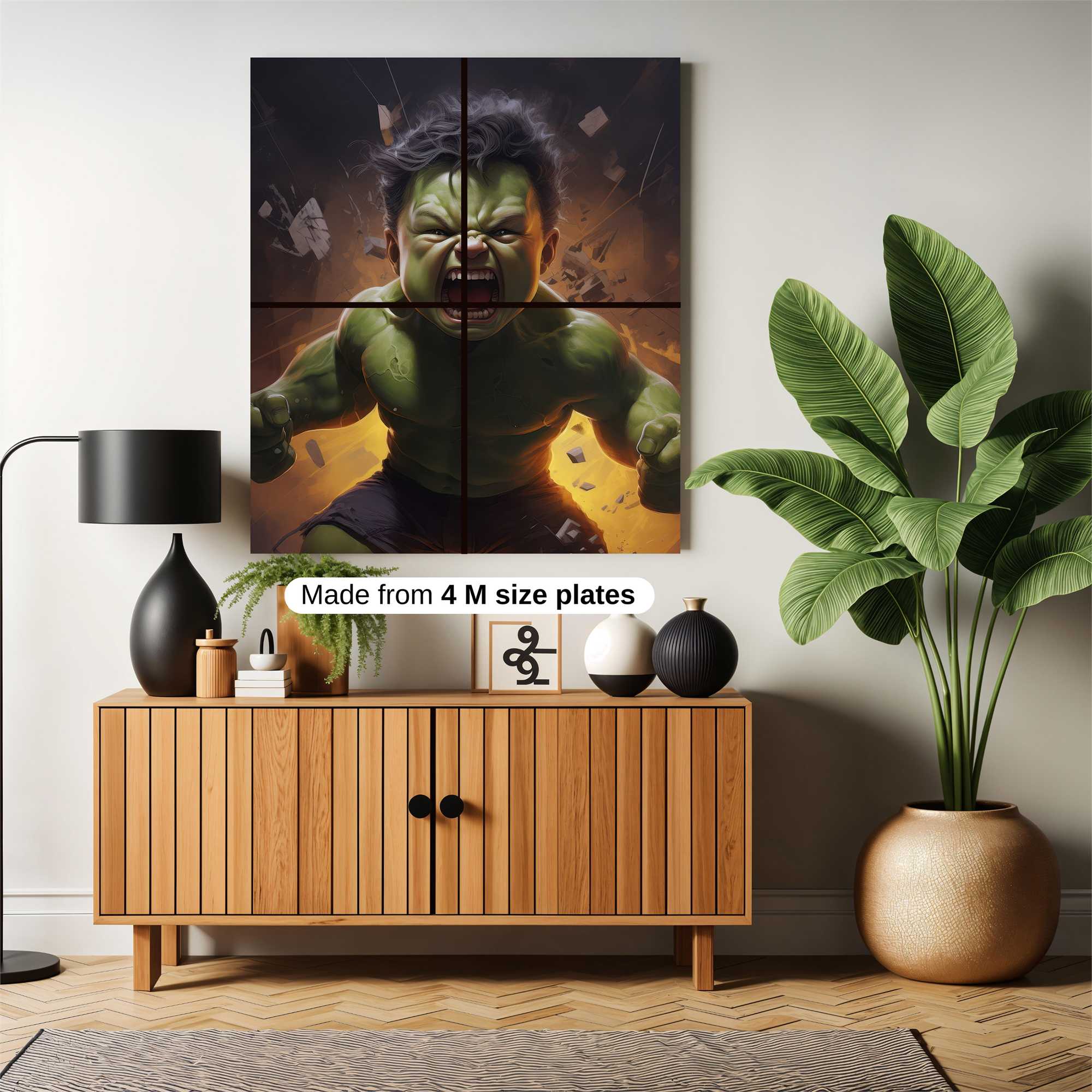 Hulk Rage Safe Wall Magnetic / M