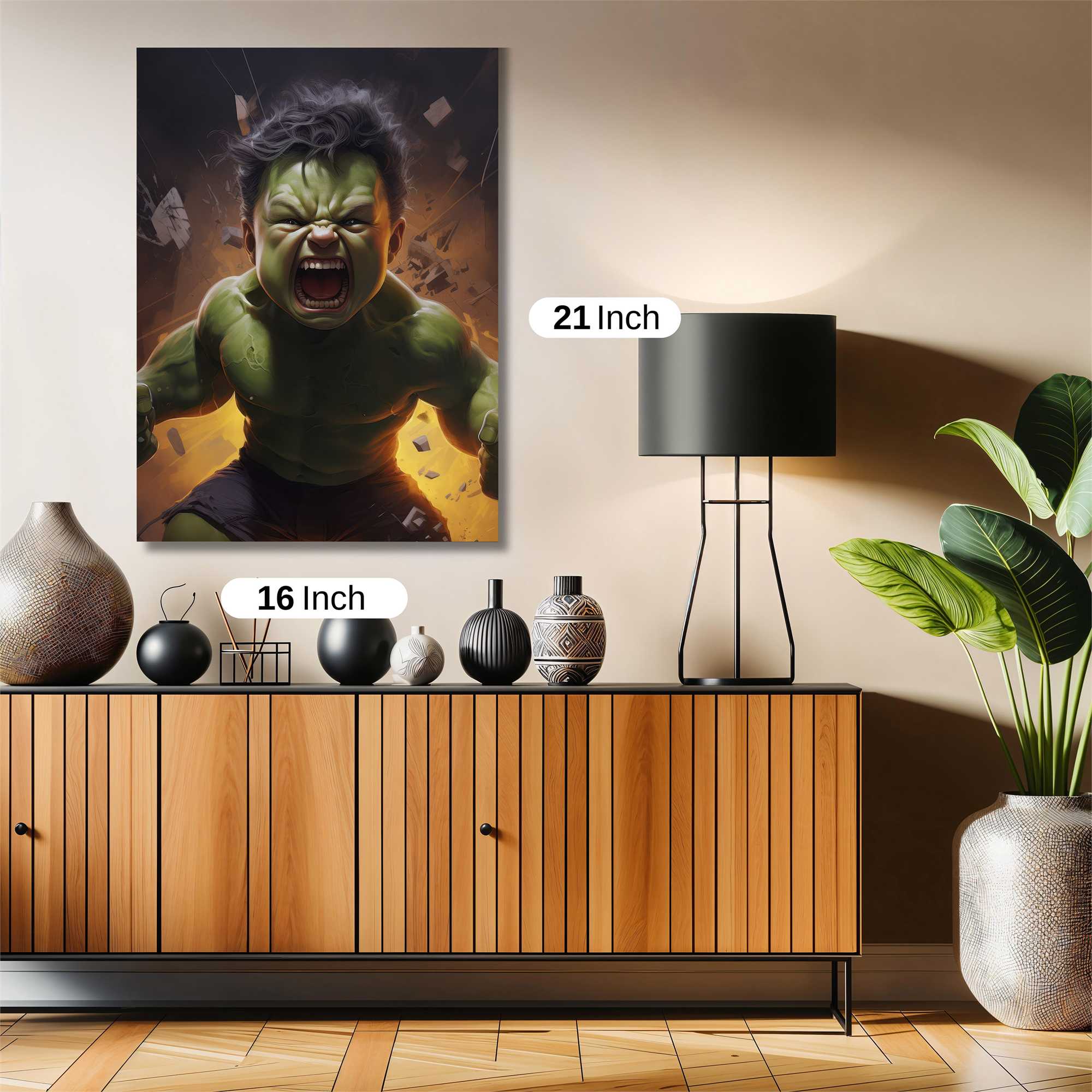 Hulk Rage Safe Wall Magnetic / M