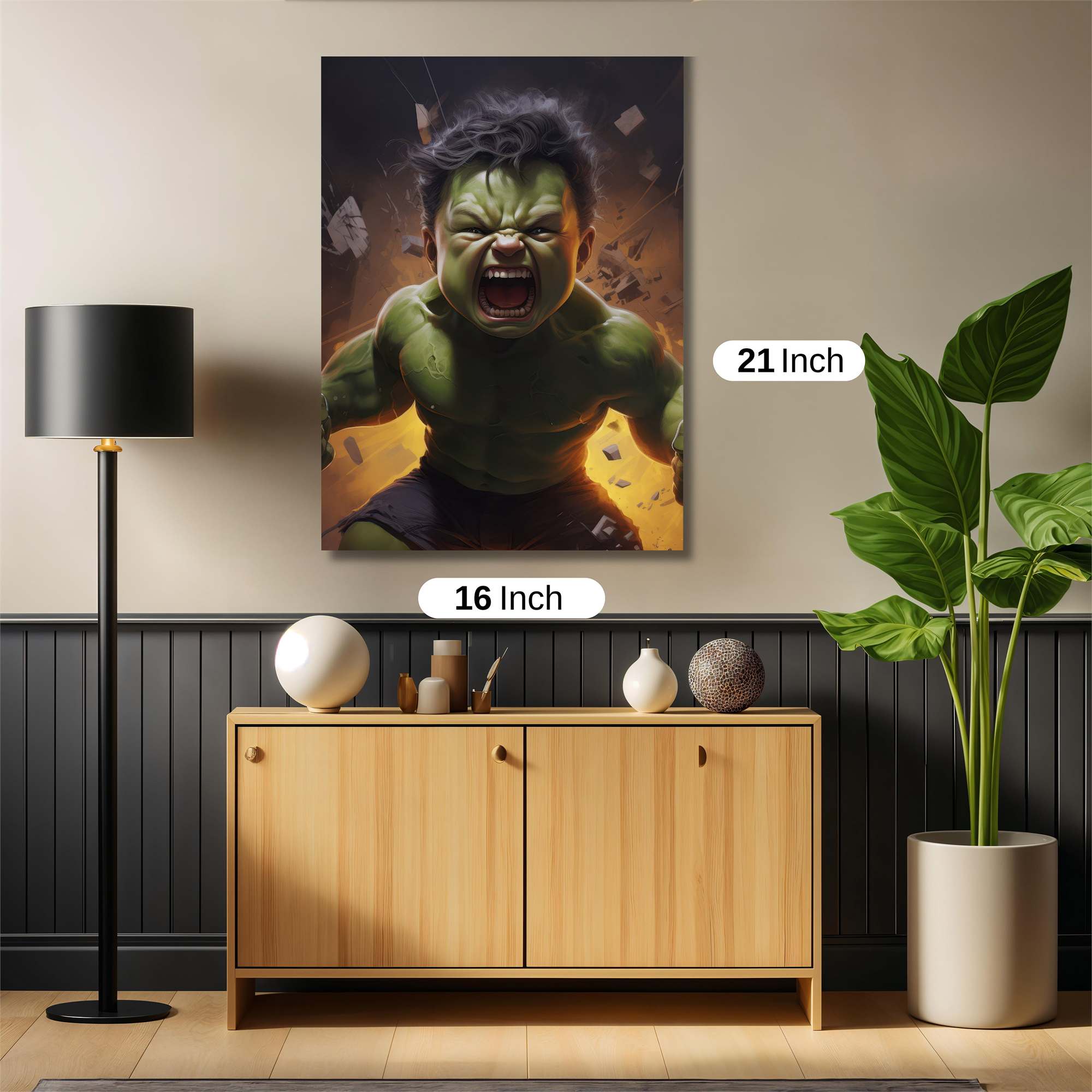 Hulk Rage Safe Wall Magnetic / M