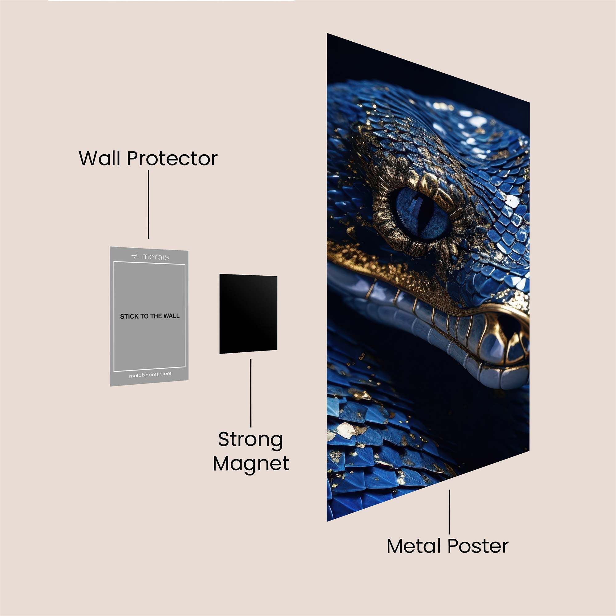 Kaa Enigmatic Safe Wall Magnetic / M