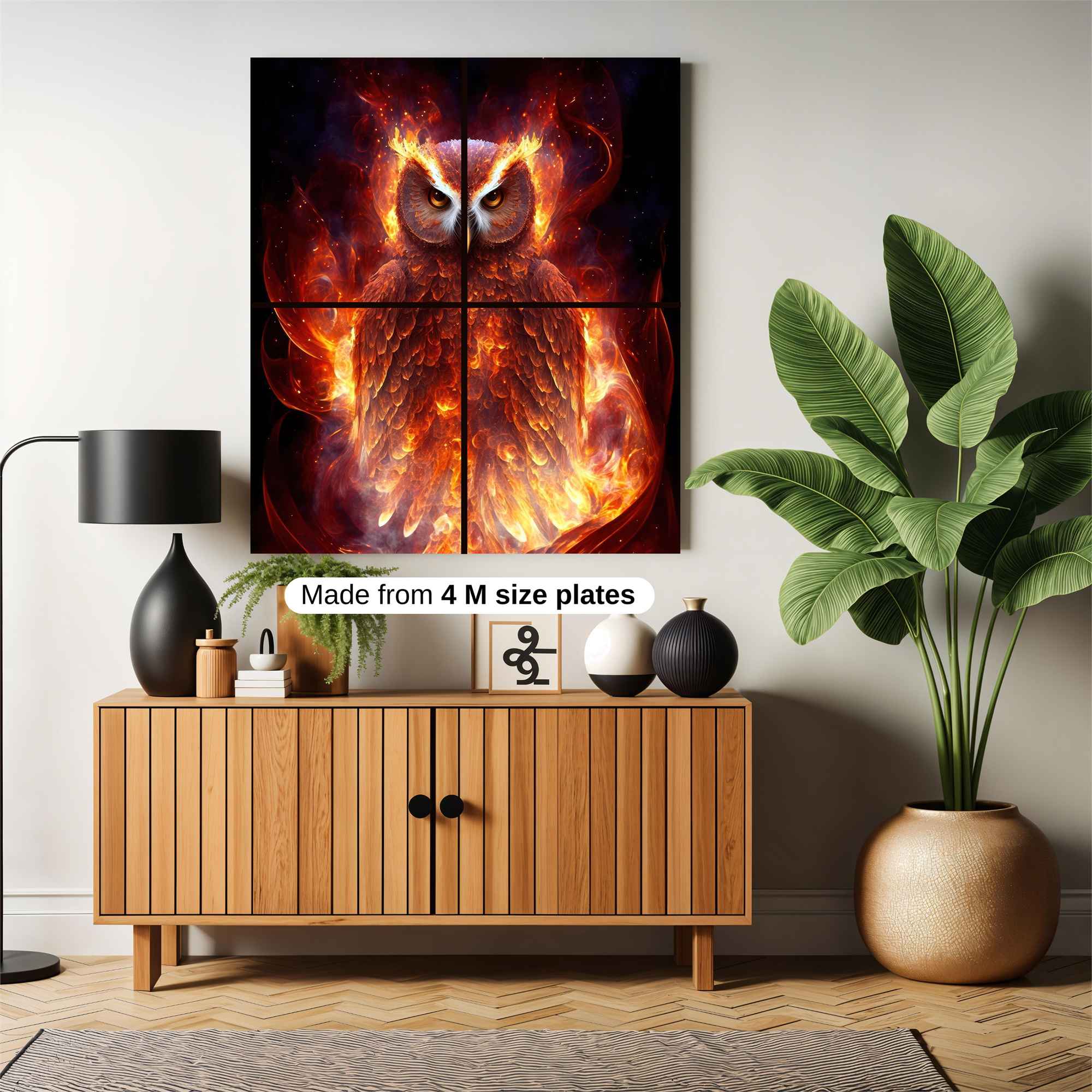 Phoenix Blaze Safe Wall Magnetic / M