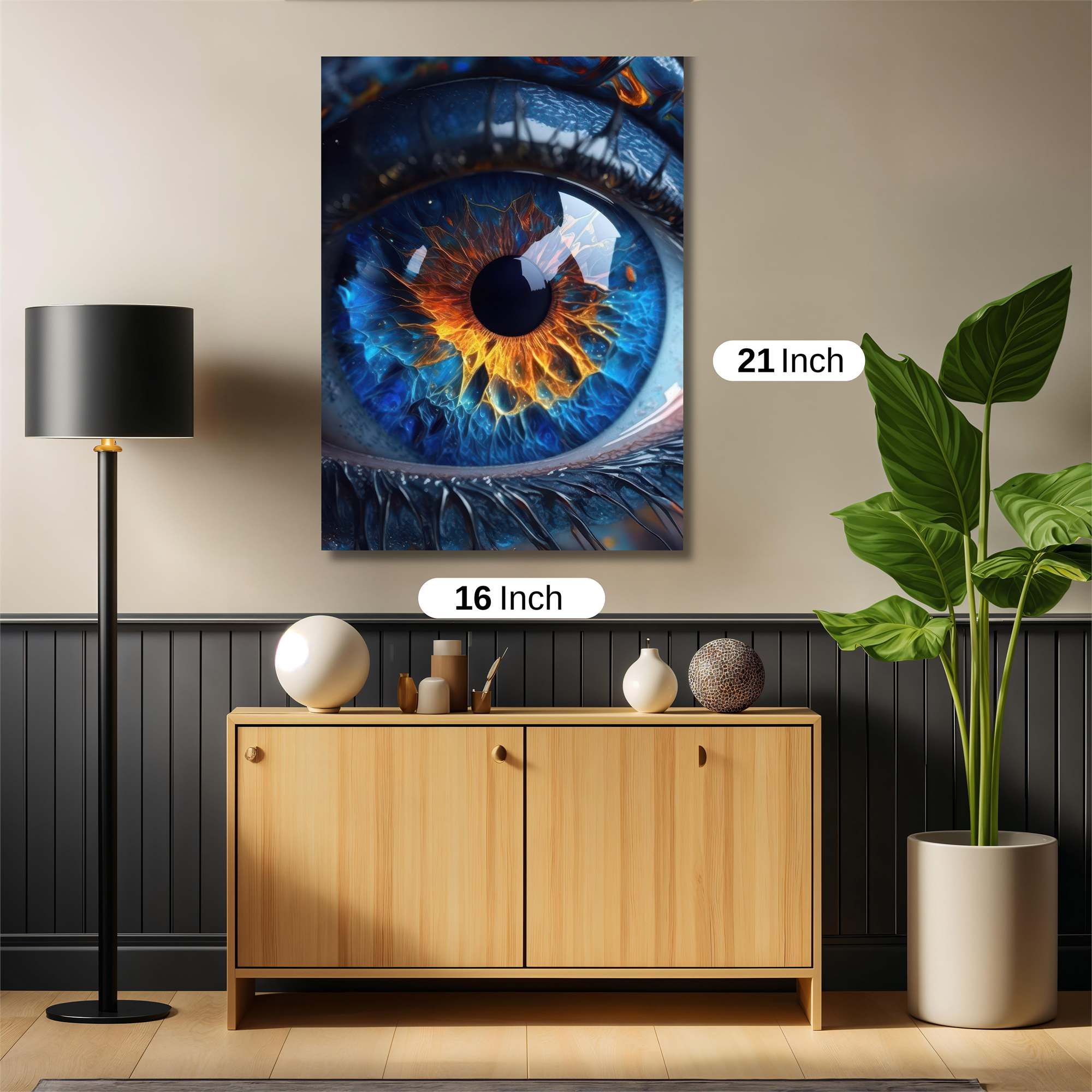 Dragonfire Gaze Safe Wall Magnetic / M