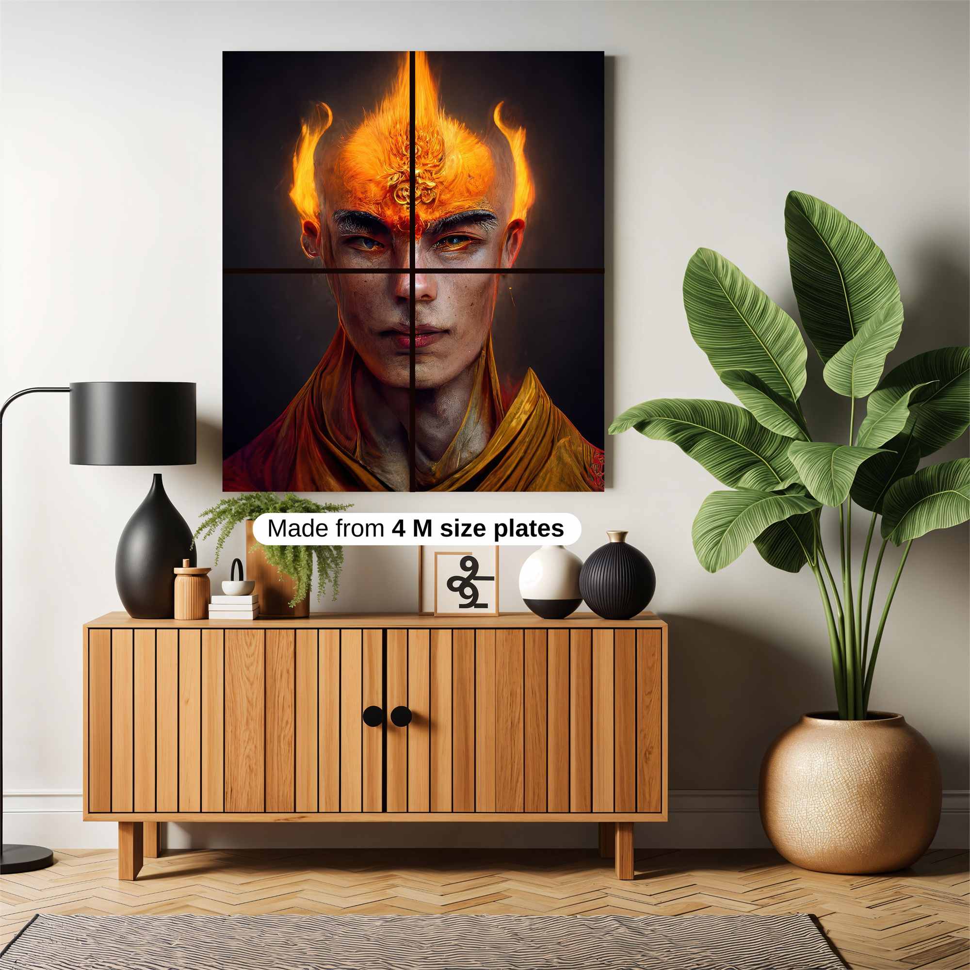 Aang Fiery Safe Wall Magnetic / M