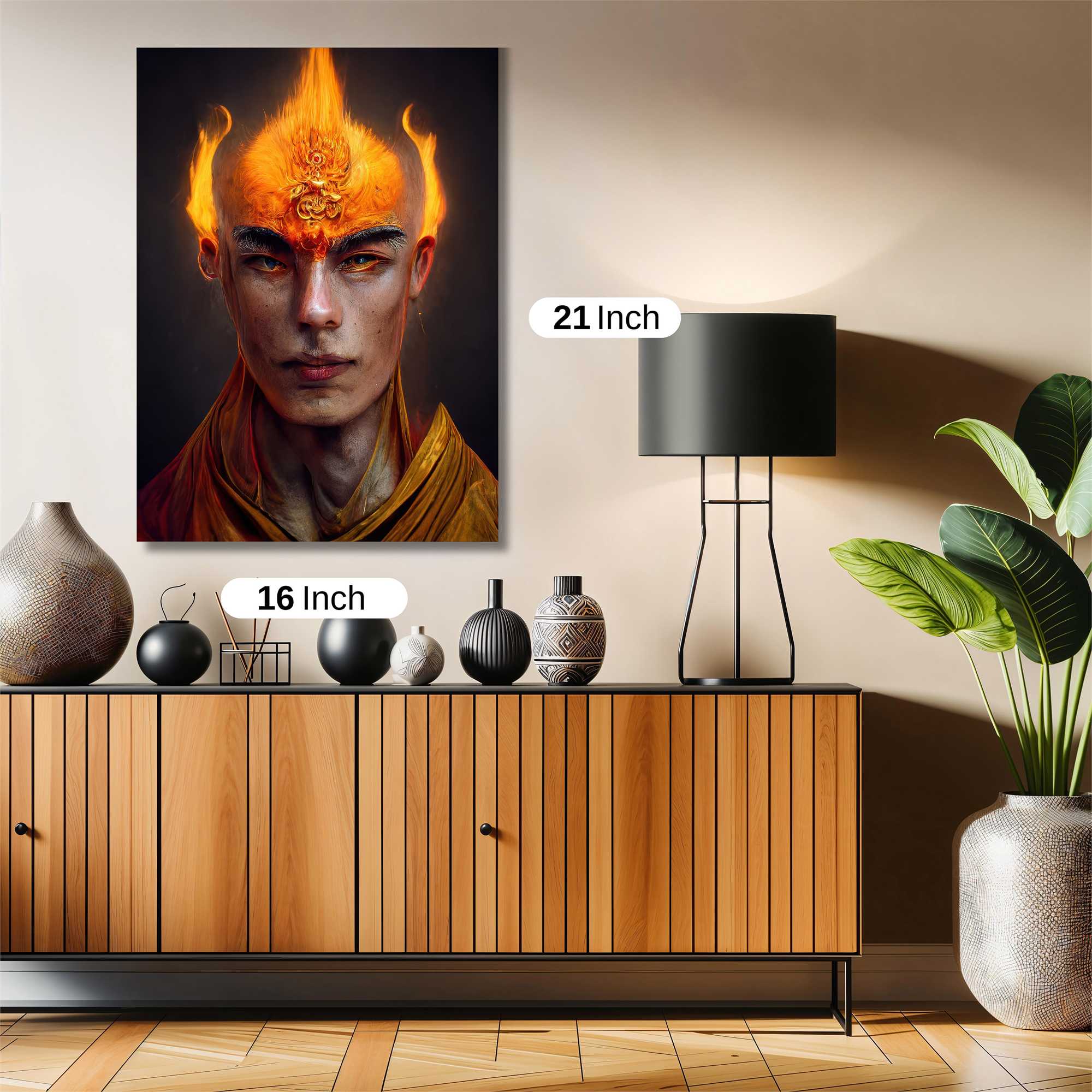 Aang Fiery Safe Wall Magnetic / M