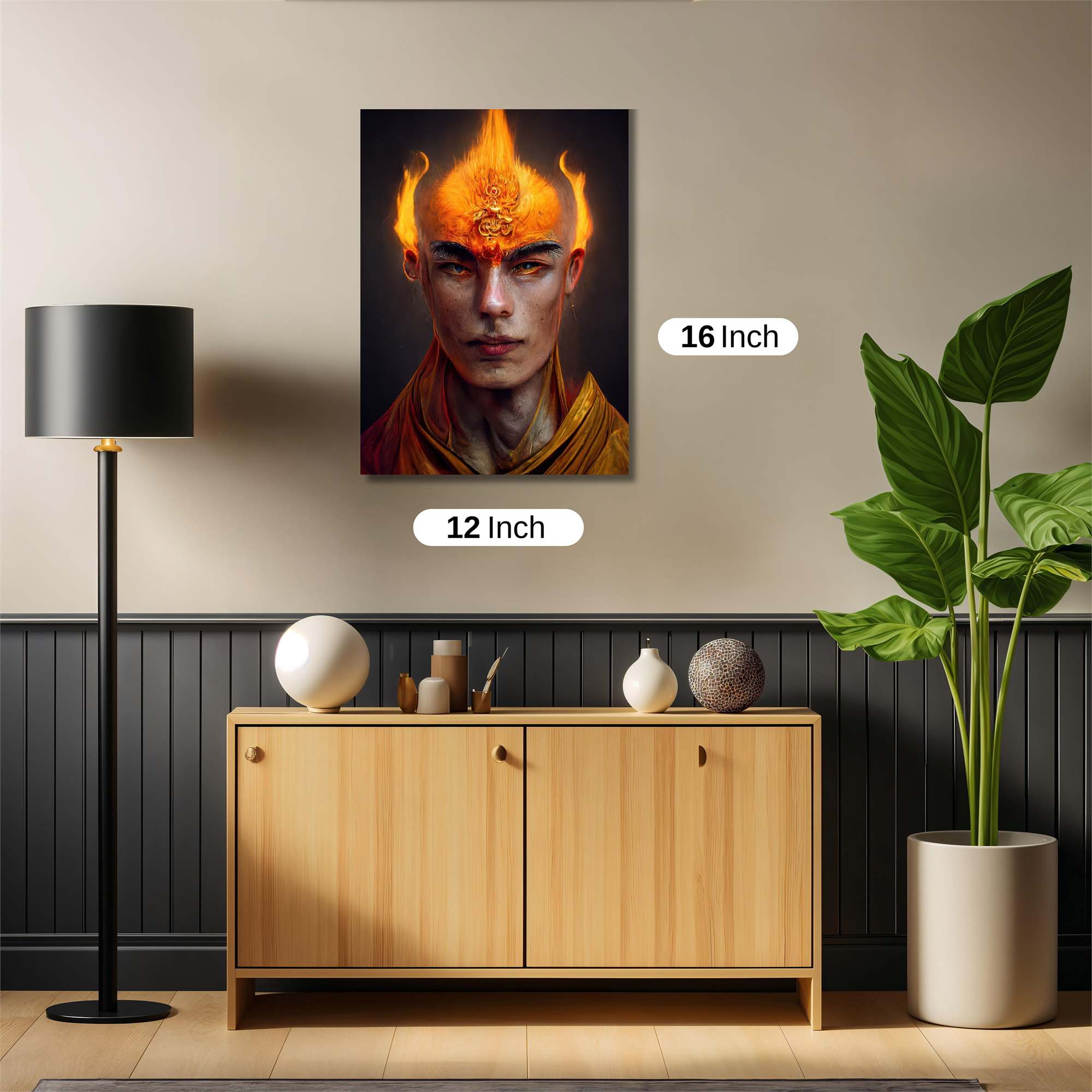 Aang Fiery Safe Wall Magnetic / M