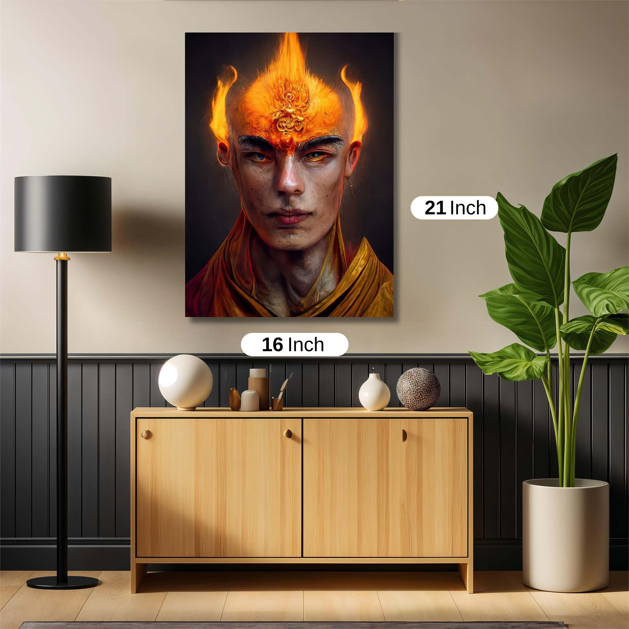 Aang Fiery Safe Wall Magnetic / M