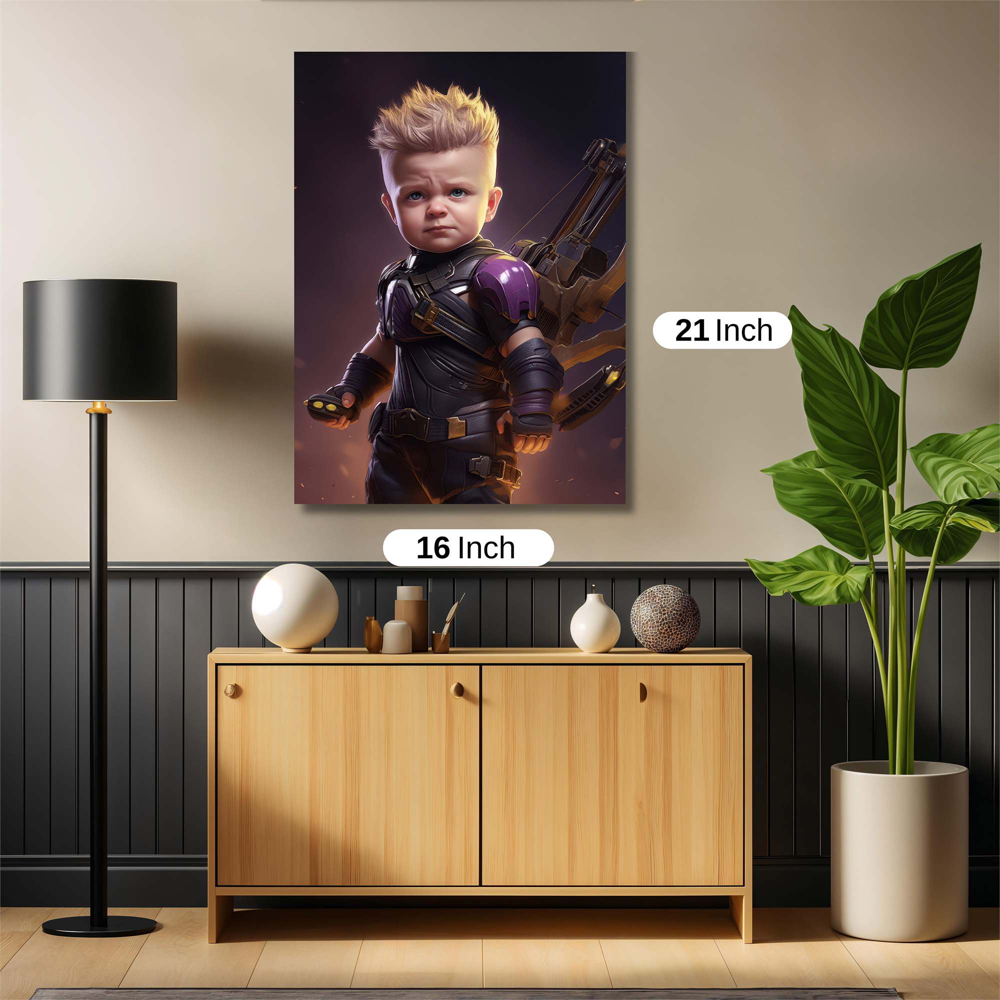 Hawkeye Heroic Safe Wall Magnetic / M