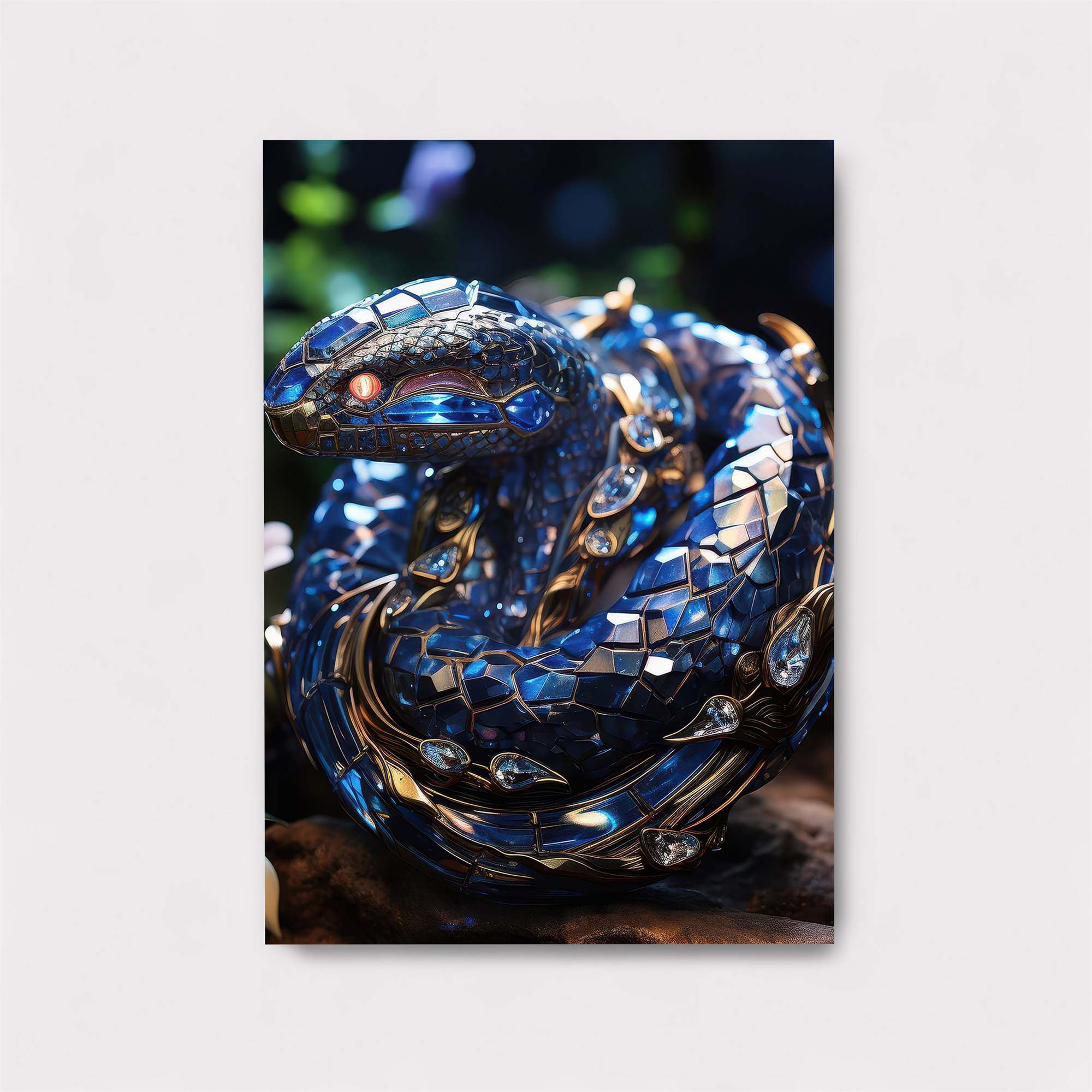 Jewel Serpent Safe Wall Magnetic / M