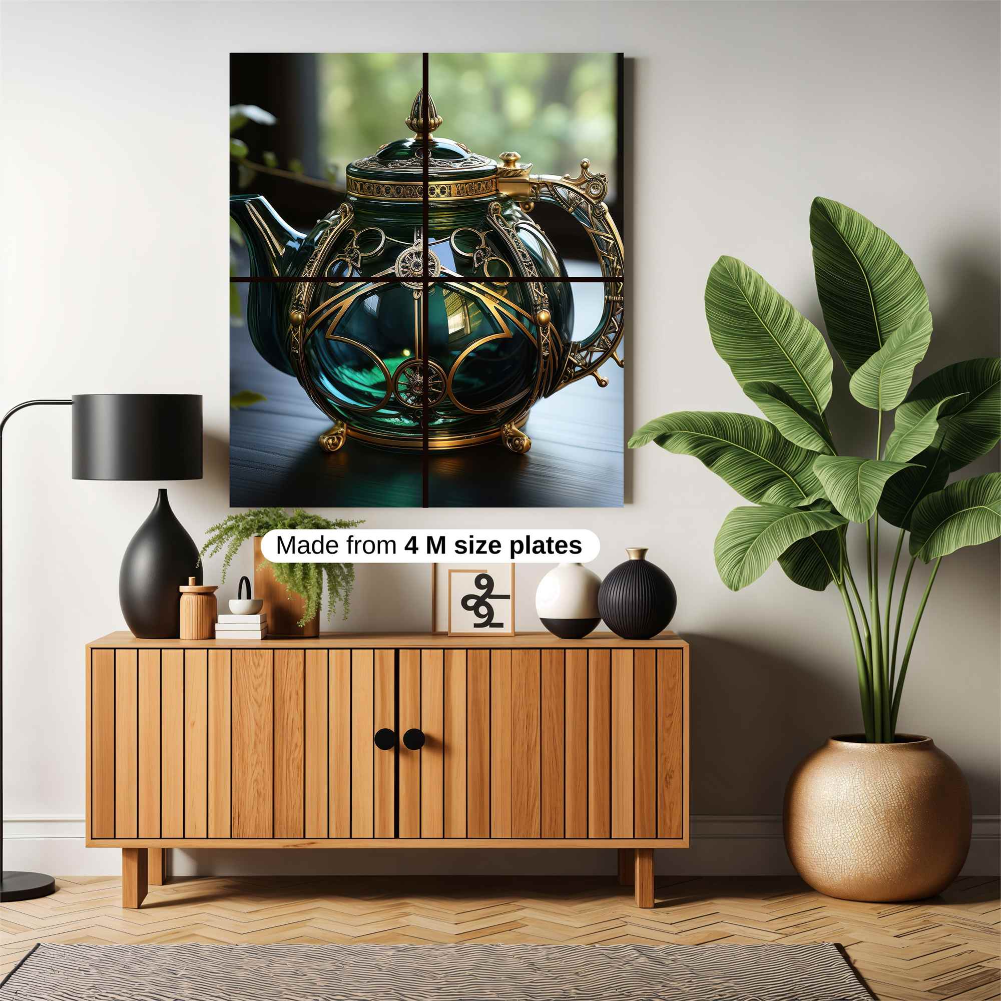 Steampunk Elegance Safe Wall Magnetic / M