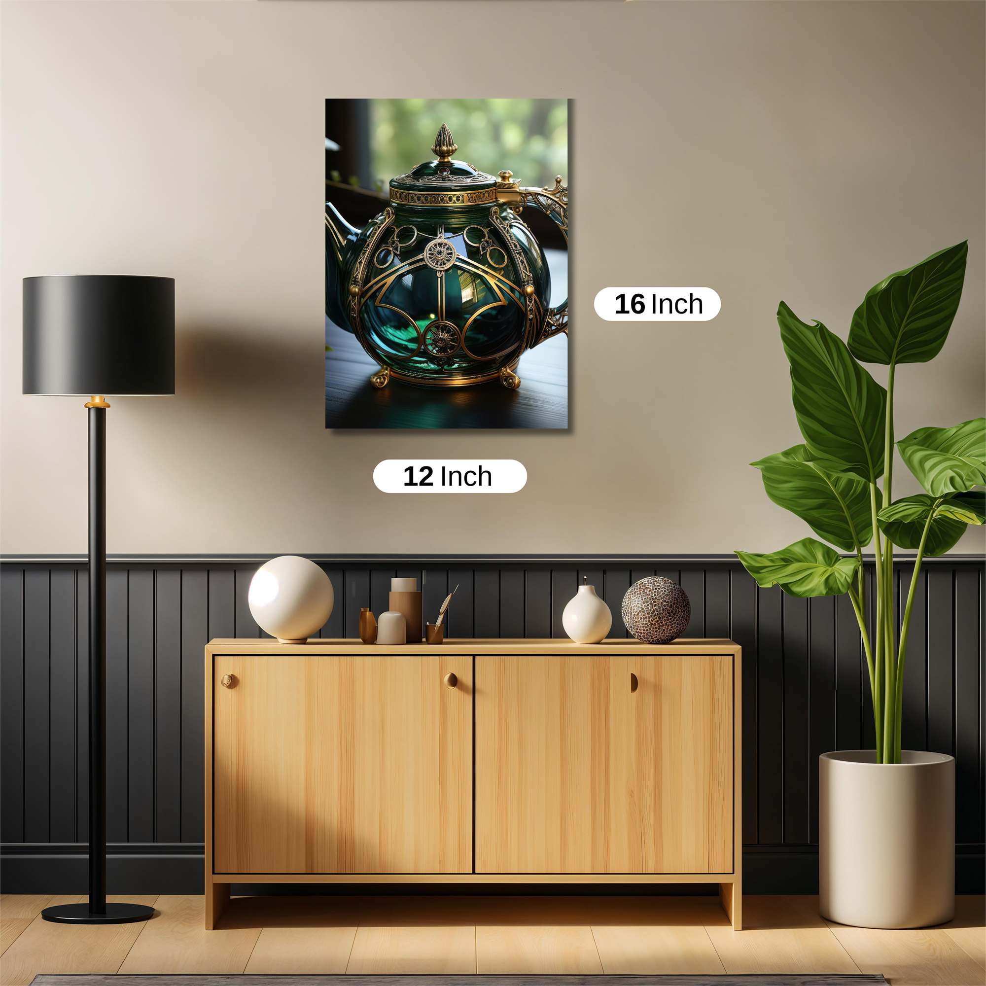 Steampunk Elegance Safe Wall Magnetic / M