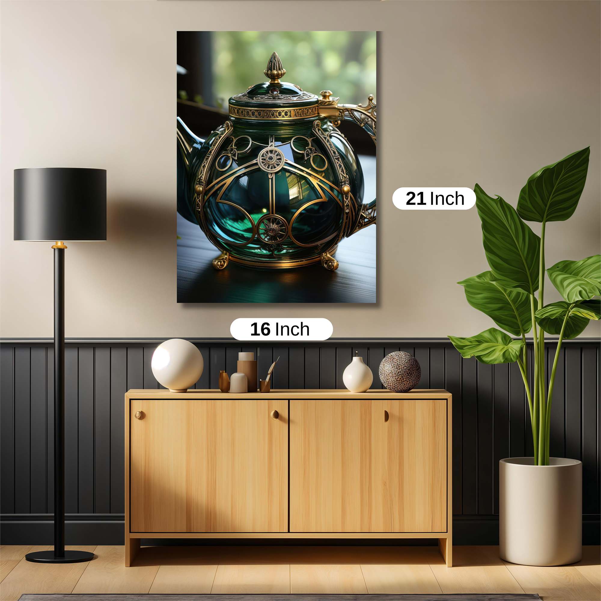Steampunk Elegance Safe Wall Magnetic / M