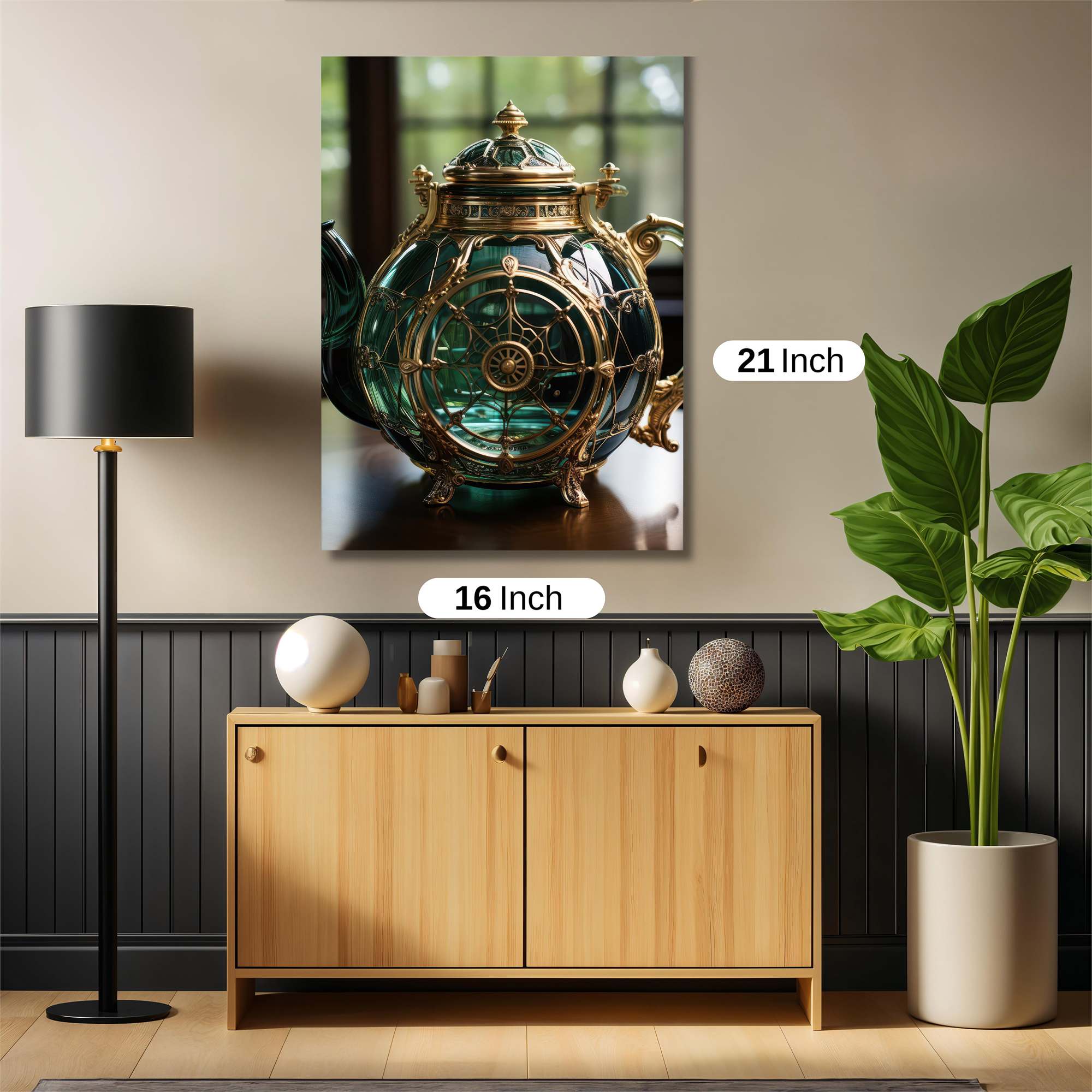 Steampunk Elegance Safe Wall Magnetic / M