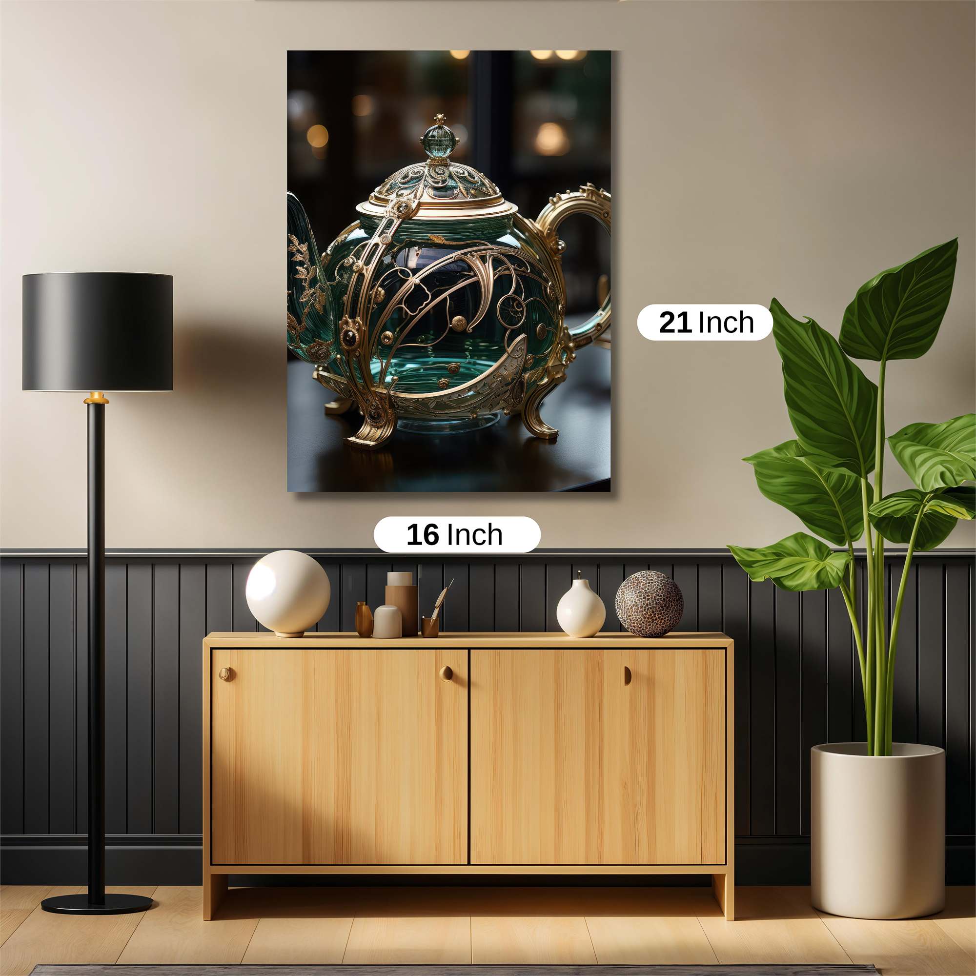 Teapot Enchantment Safe Wall Magnetic / M