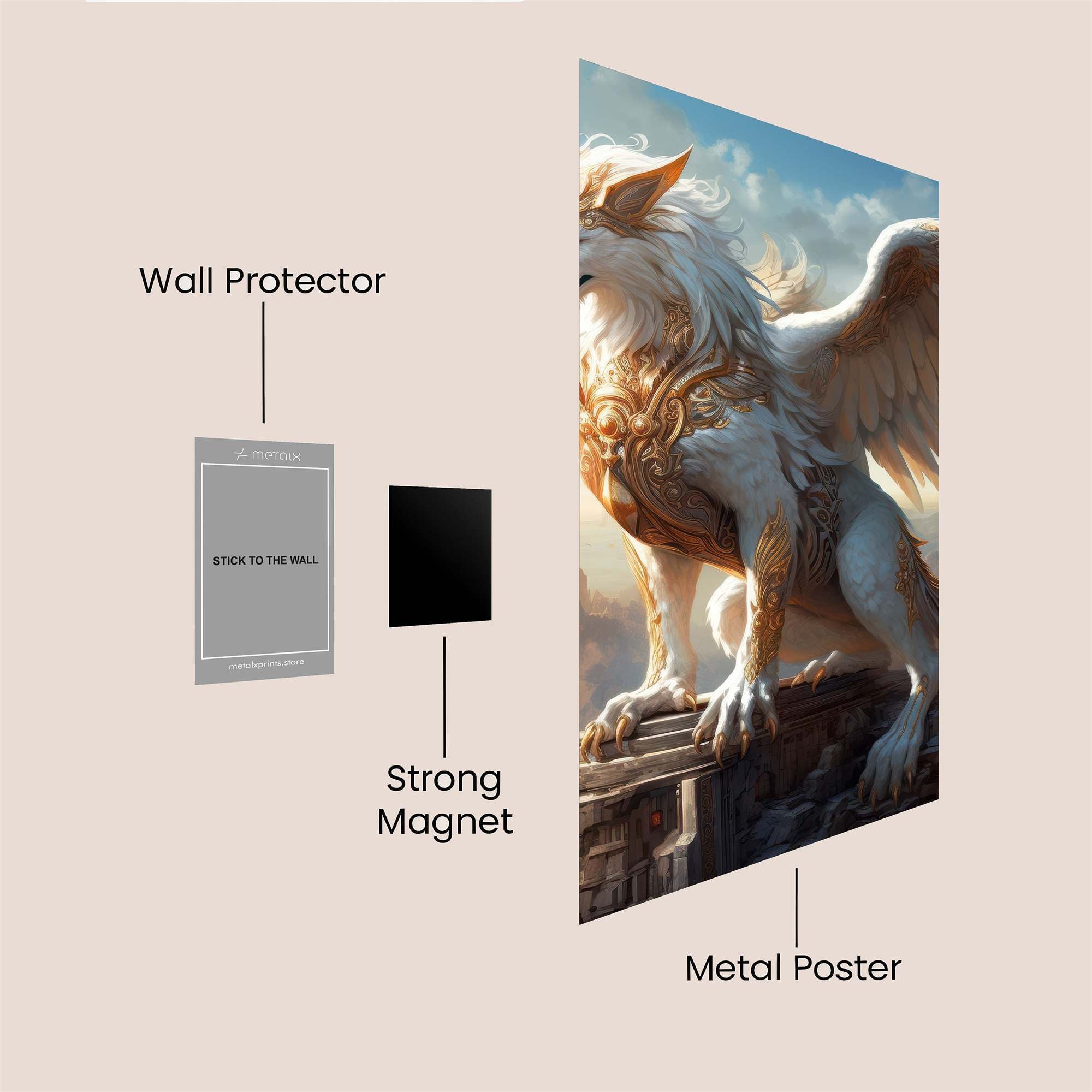 Griffin Radiant Safe Wall Magnetic / M