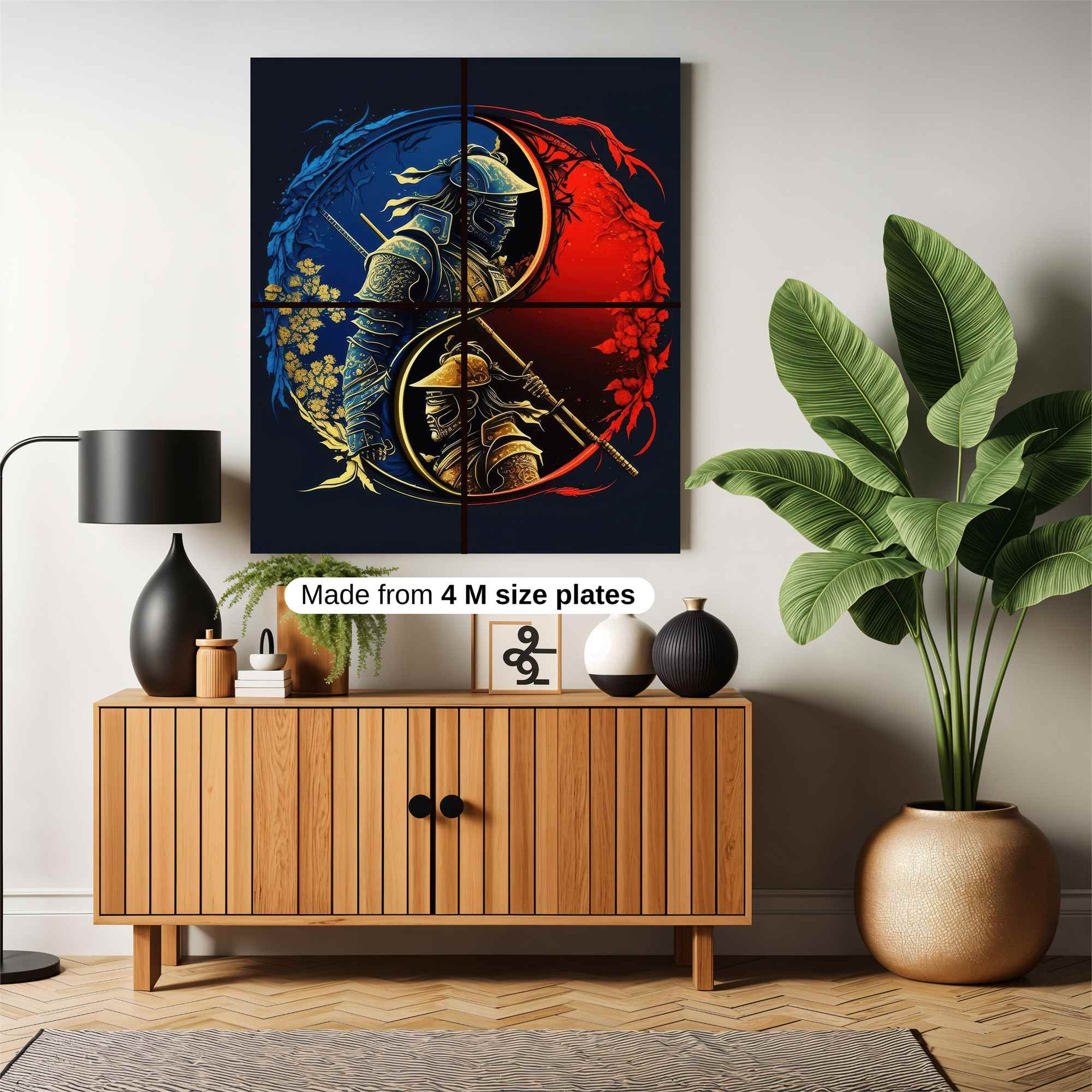 Samurai Serenity Safe Wall Magnetic / M