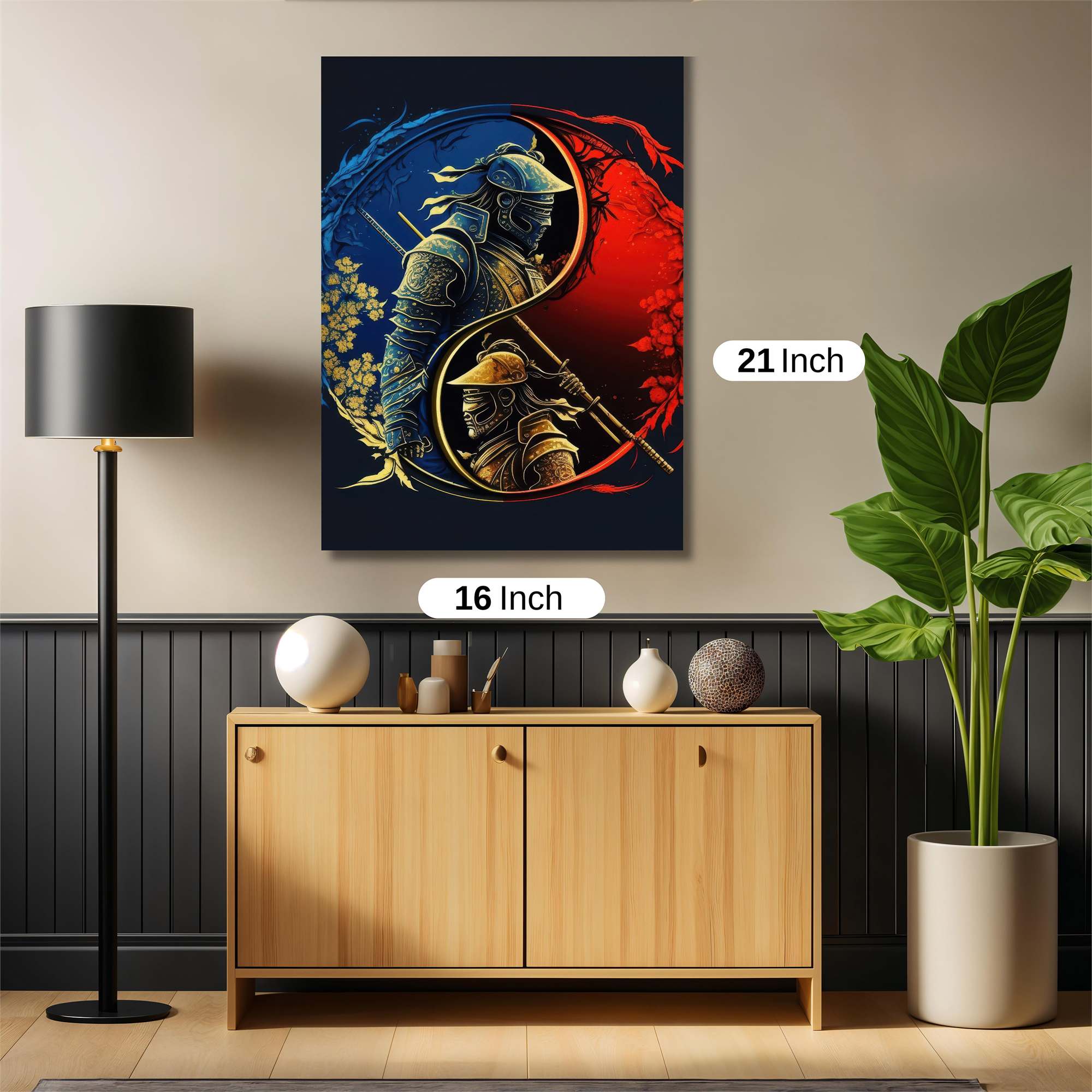 Samurai Serenity Safe Wall Magnetic / M