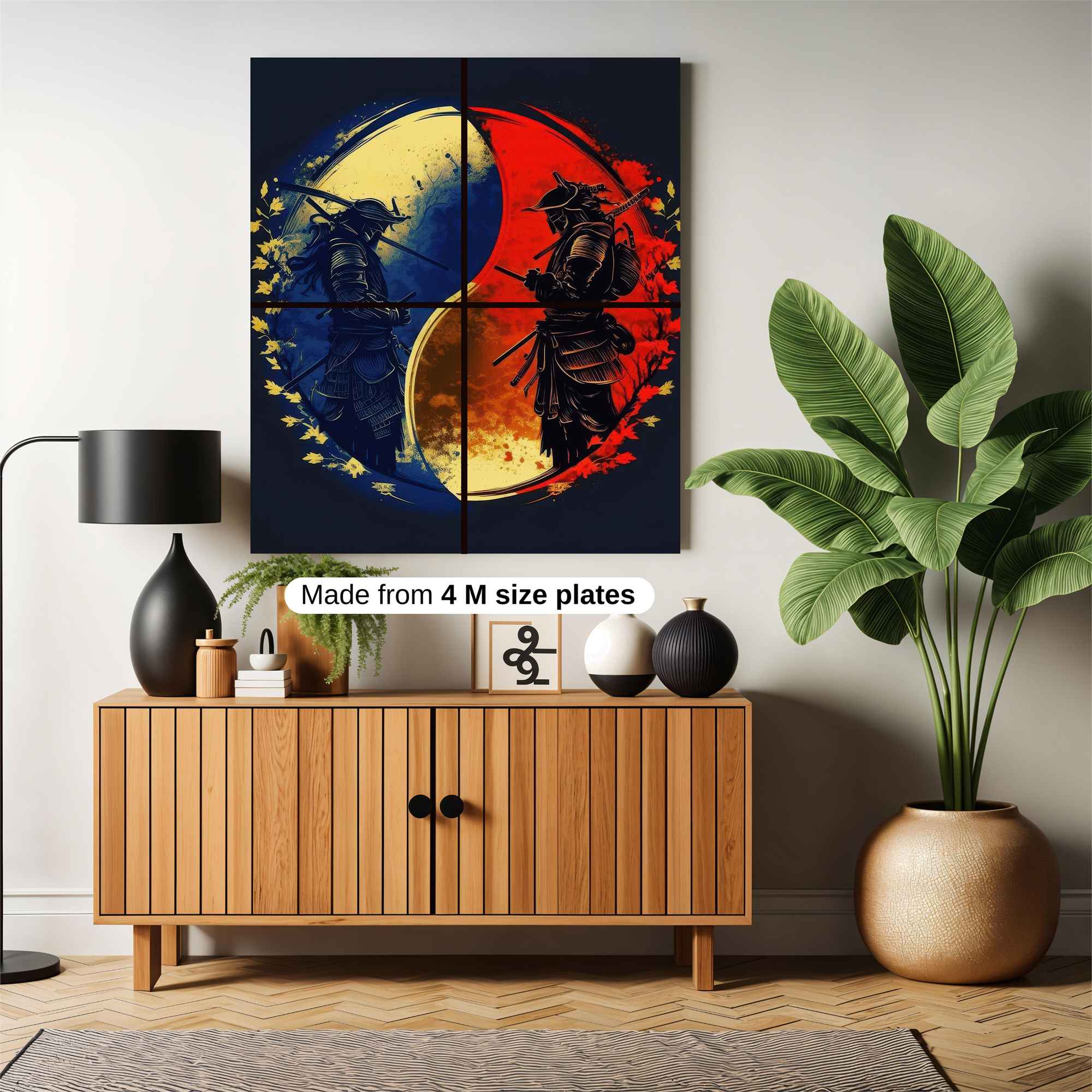 Samurai Harmony Safe Wall Magnetic / M