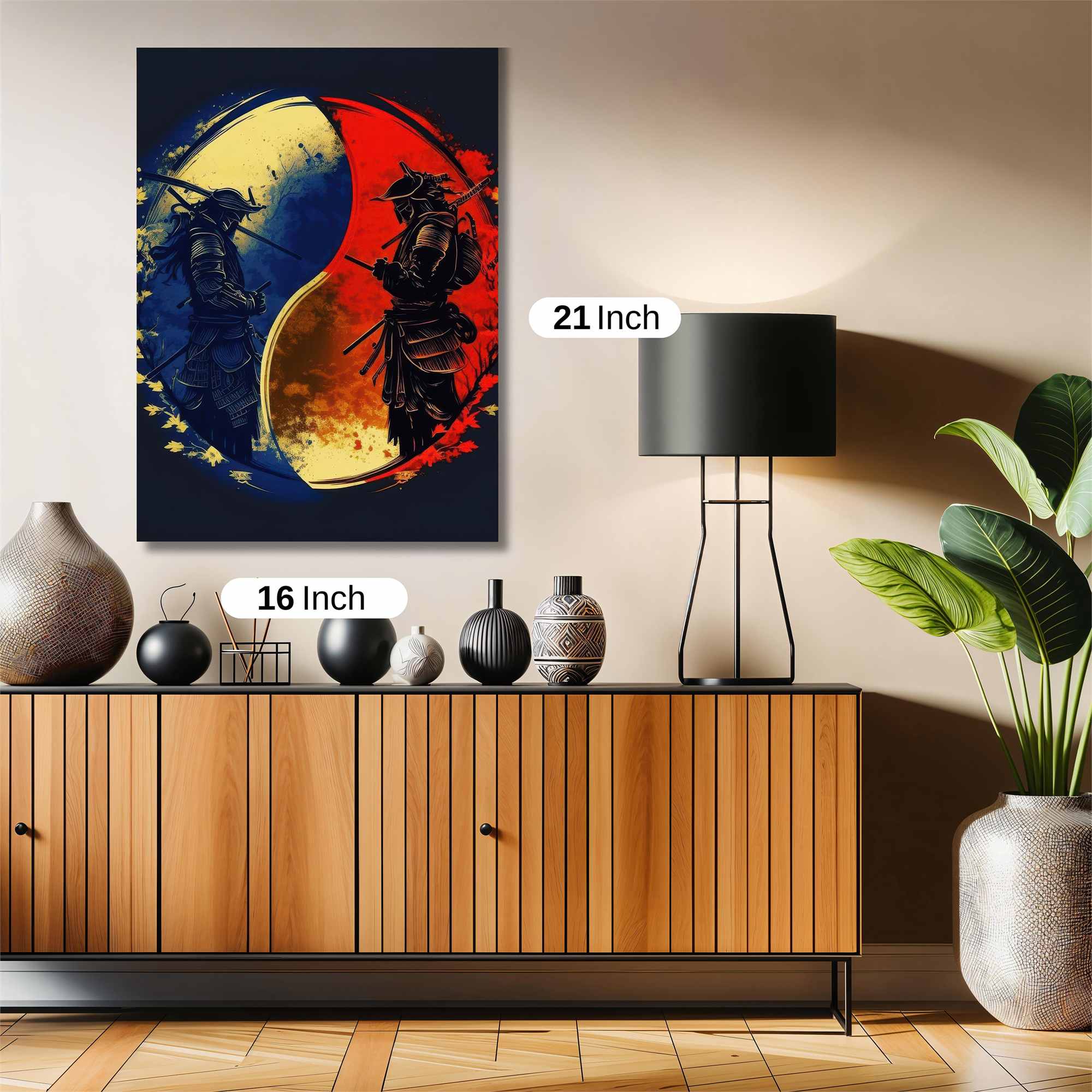 Samurai Harmony Safe Wall Magnetic / M