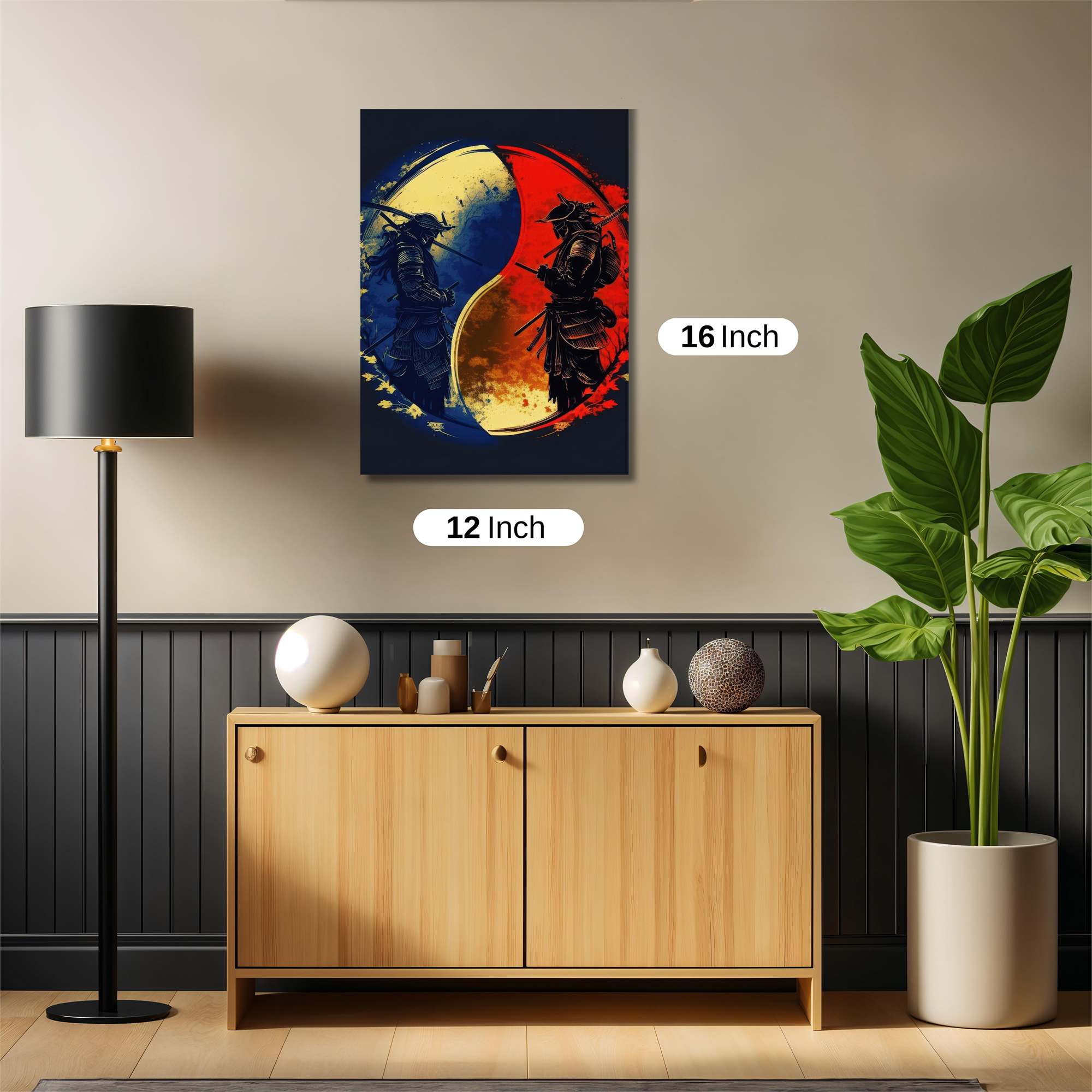 Samurai Harmony Safe Wall Magnetic / M