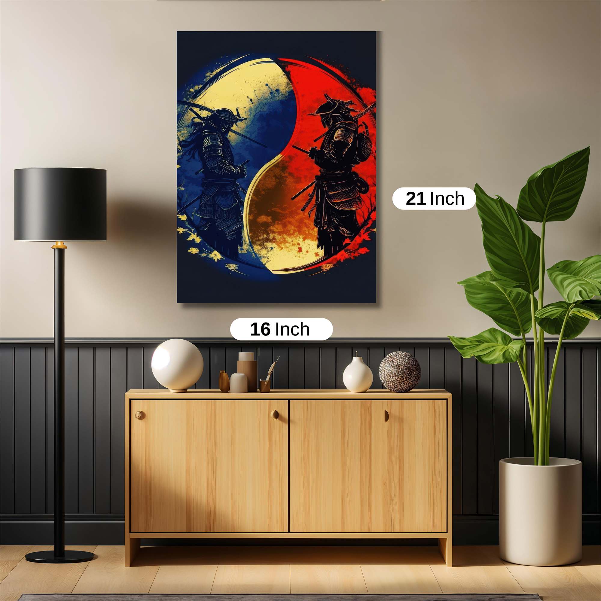 Samurai Harmony Safe Wall Magnetic / M
