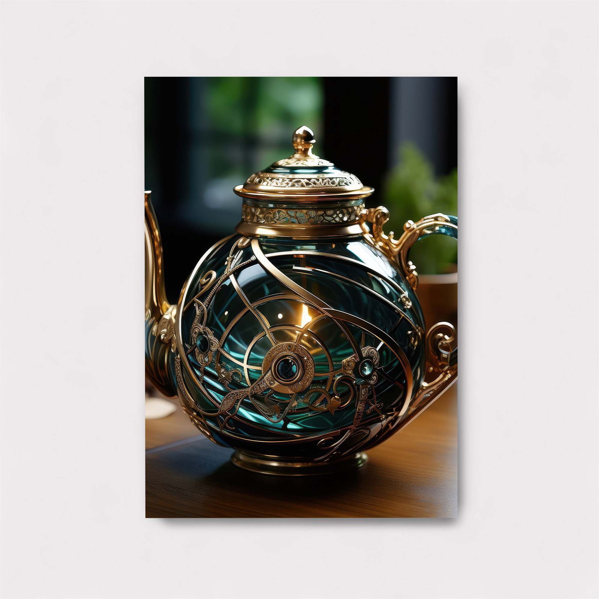 Teapot Enigma Safe Wall Magnetic / M