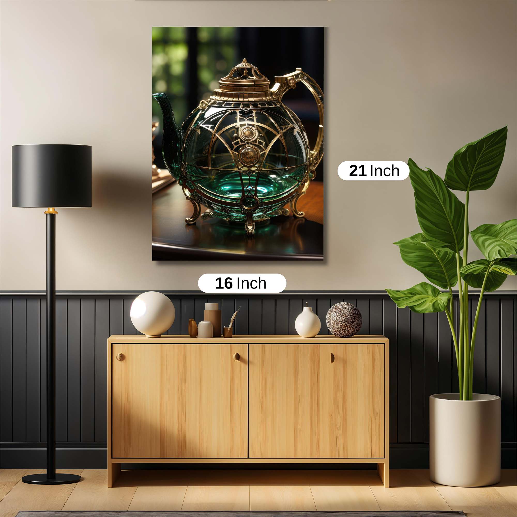 Emerald Elegance Safe Wall Magnetic / M