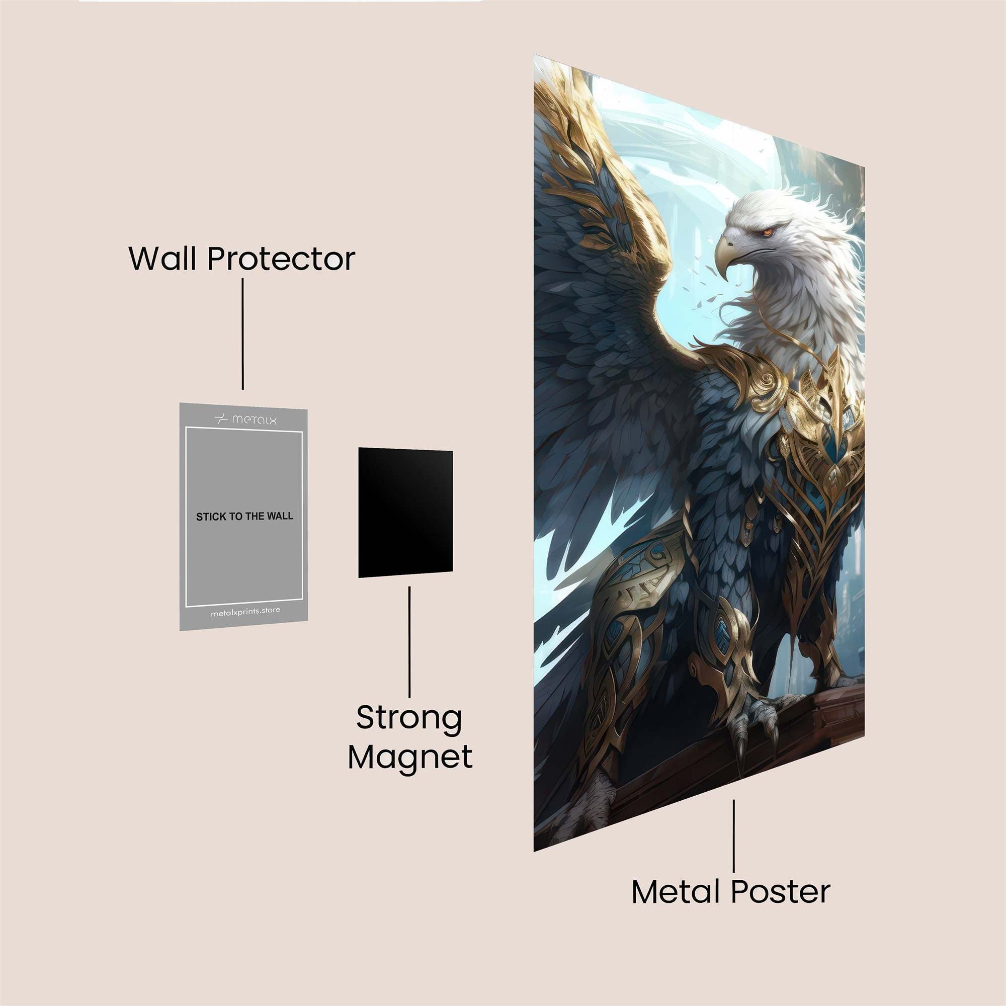 Phoenix Regal Safe Wall Magnetic / M
