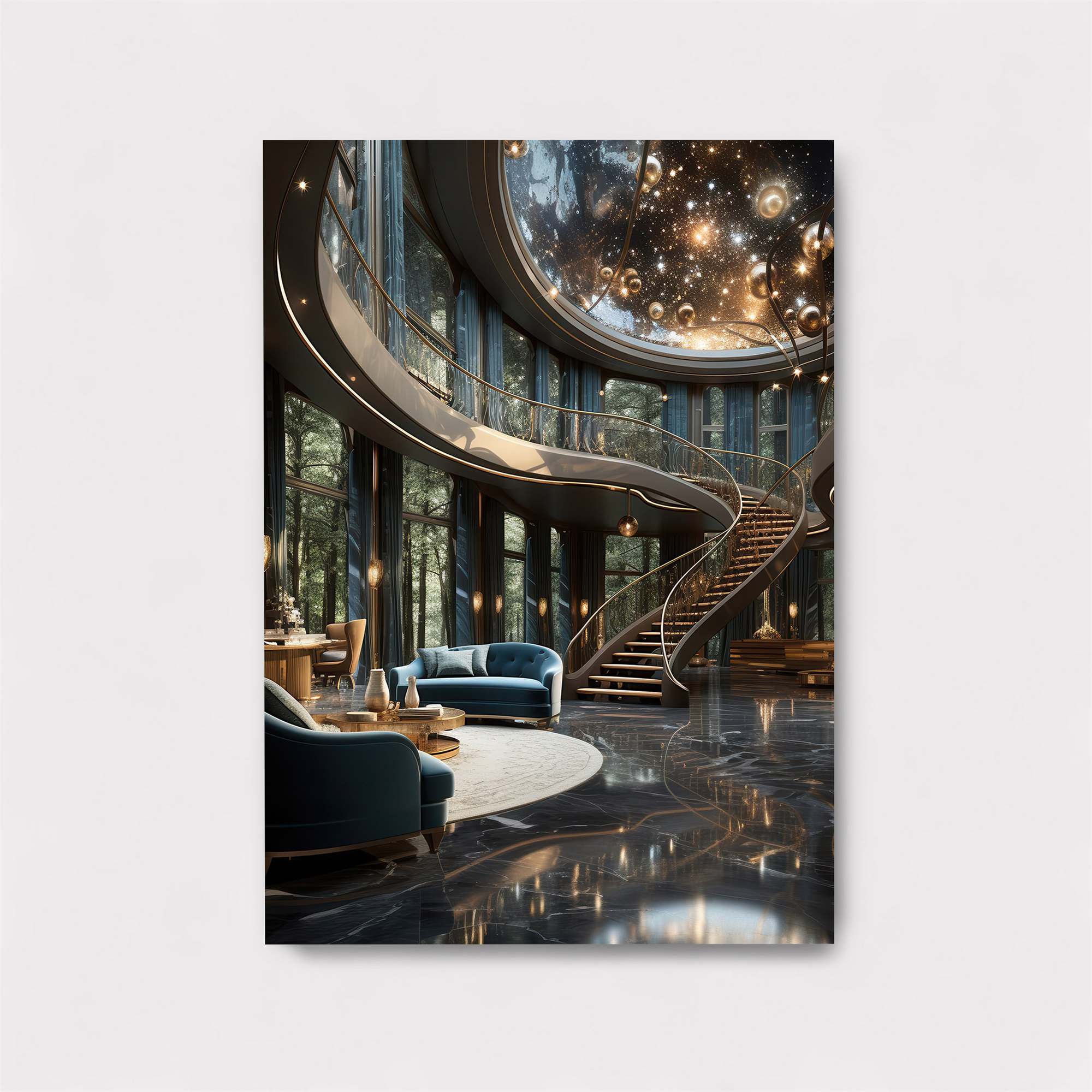 Starlit Serenity Safe Wall Magnetic / M