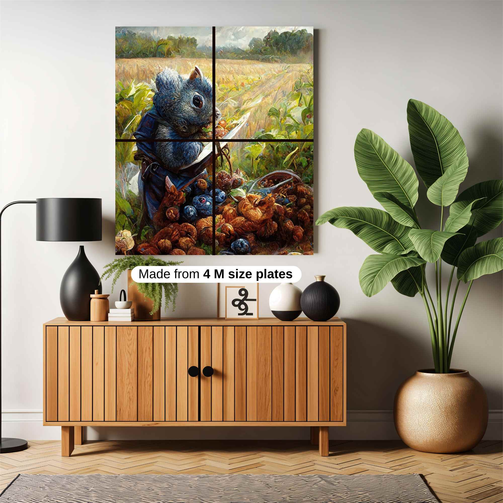 Squirrel Scribe Safe Wall Magnetic / M