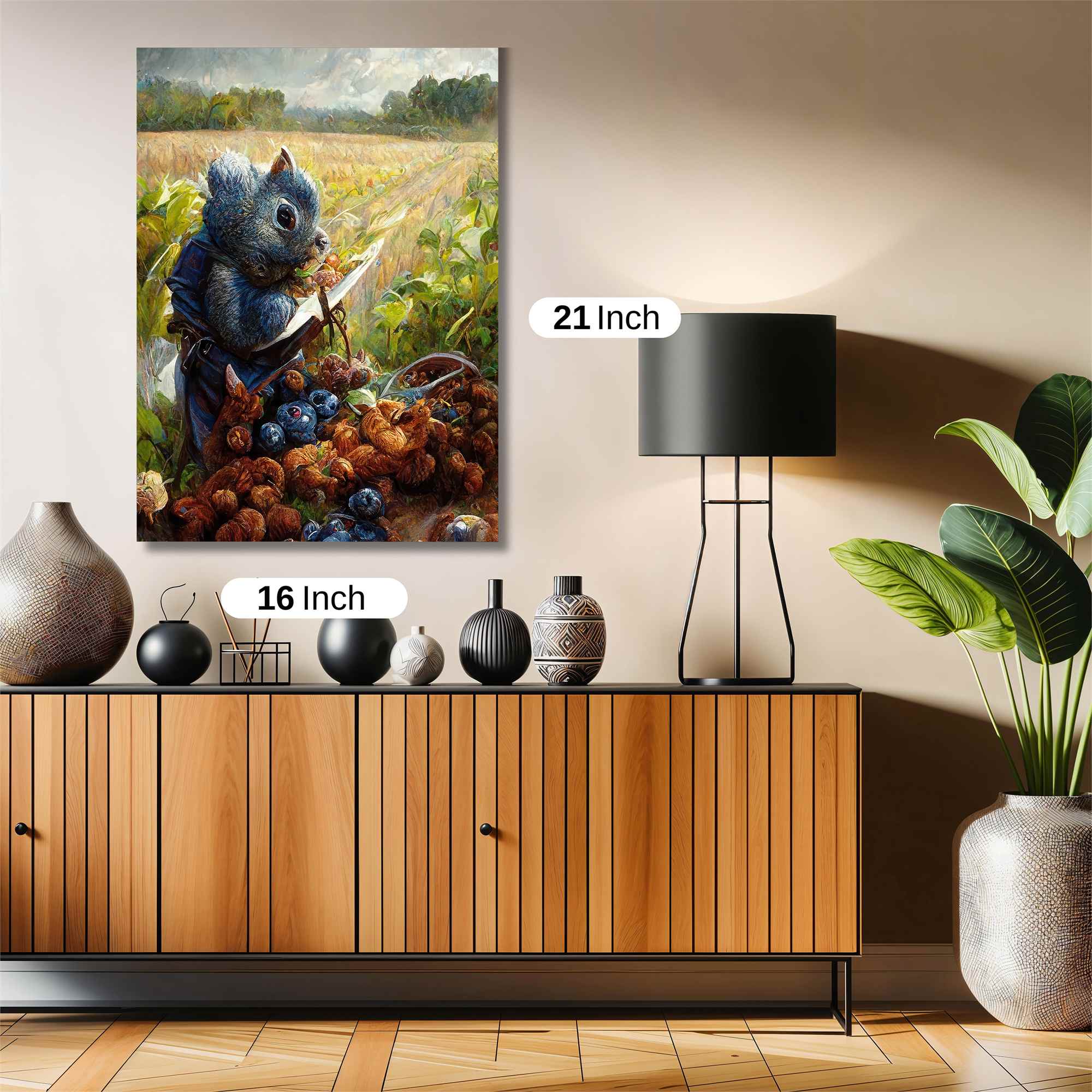 Squirrel Scribe Safe Wall Magnetic / M