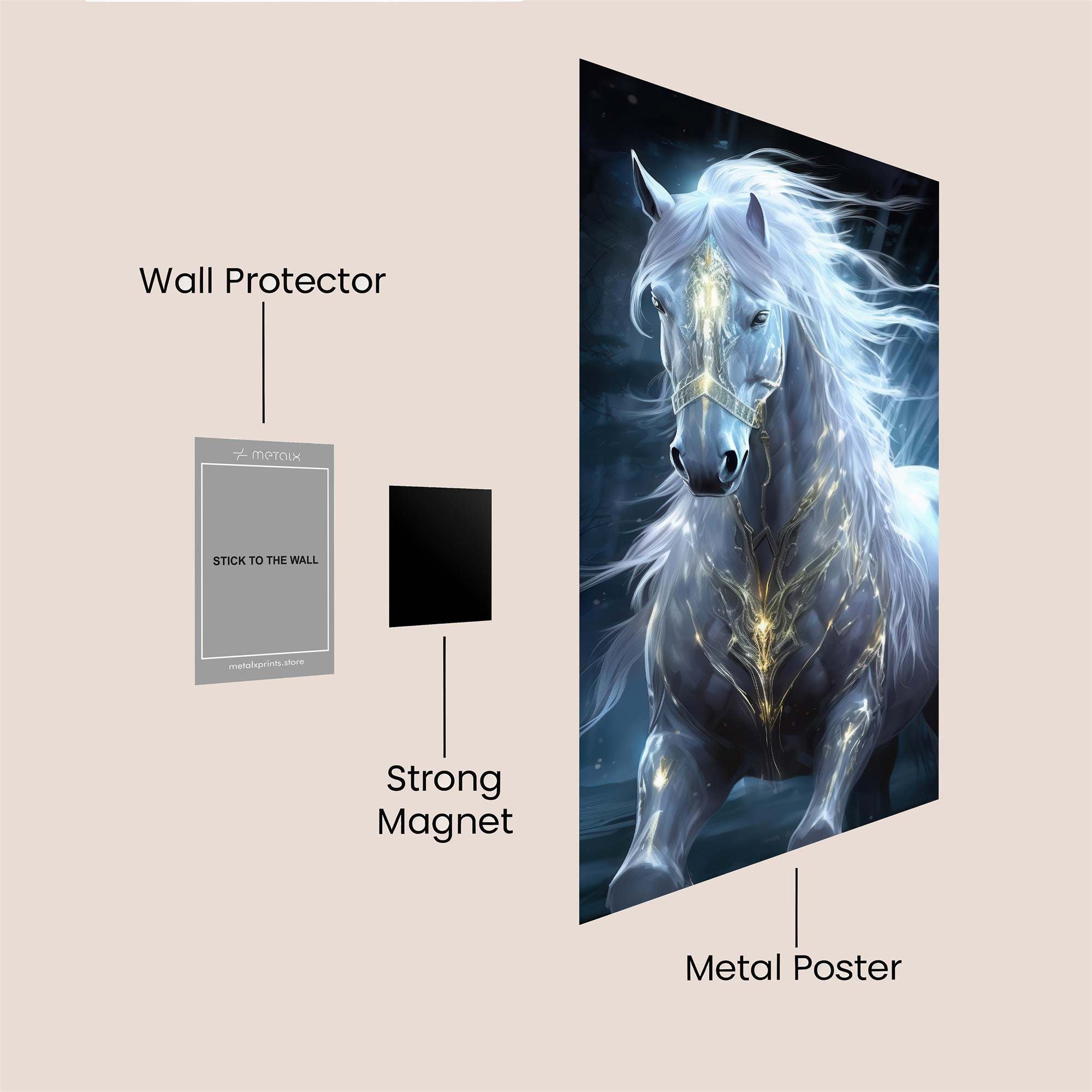 Celestial Majesty Safe Wall Magnetic / M