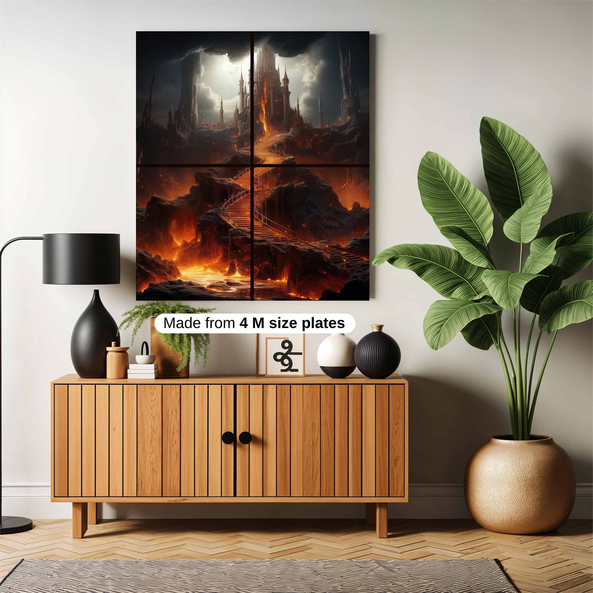 Doom Castle Safe Wall Magnetic / M