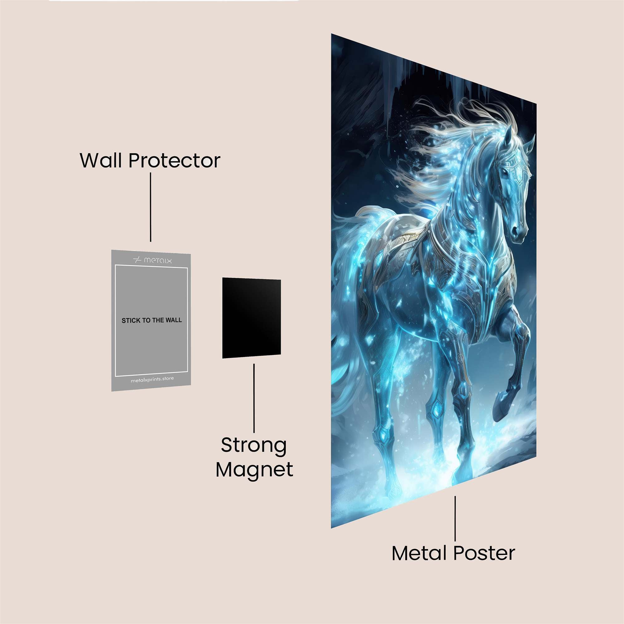 Ethereal Majesty Safe Wall Magnetic / M