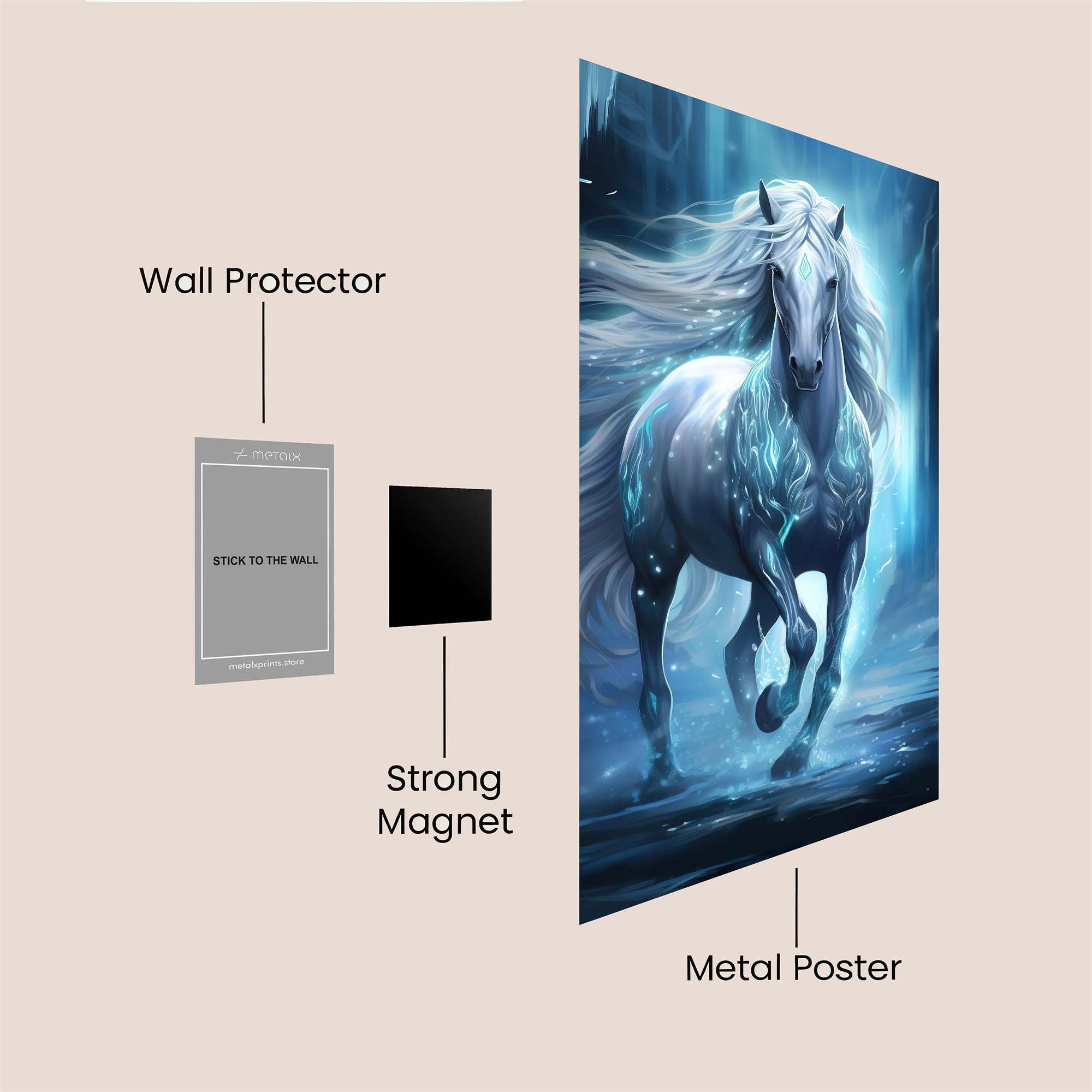 Frost Gallop Safe Wall Magnetic / M