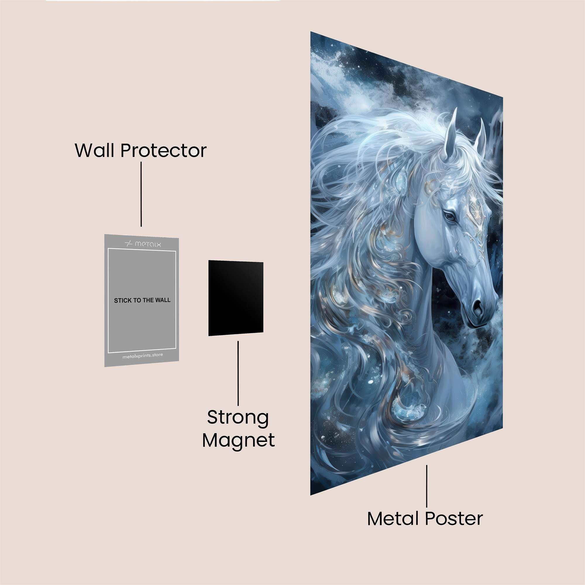 Celestial Majesty Safe Wall Magnetic / M