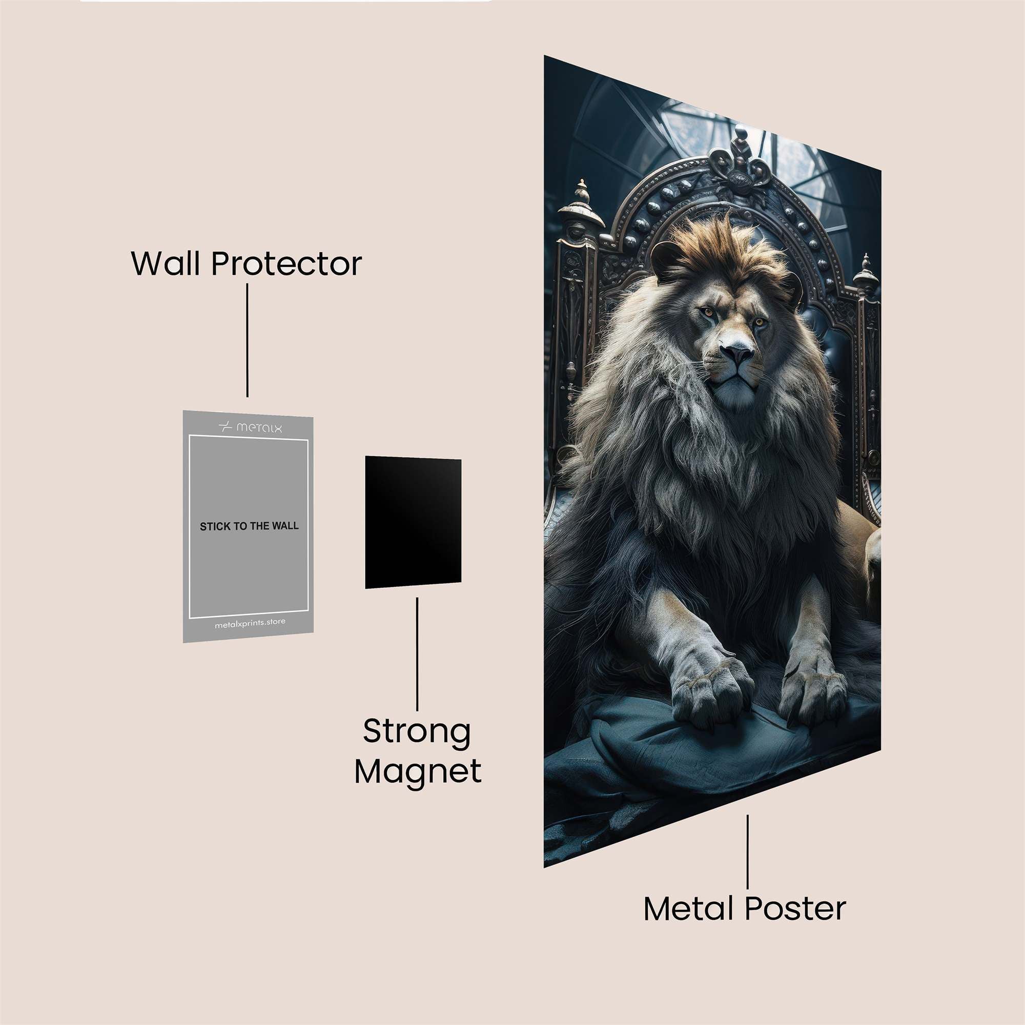 Aslan Regal Safe Wall Magnetic / M