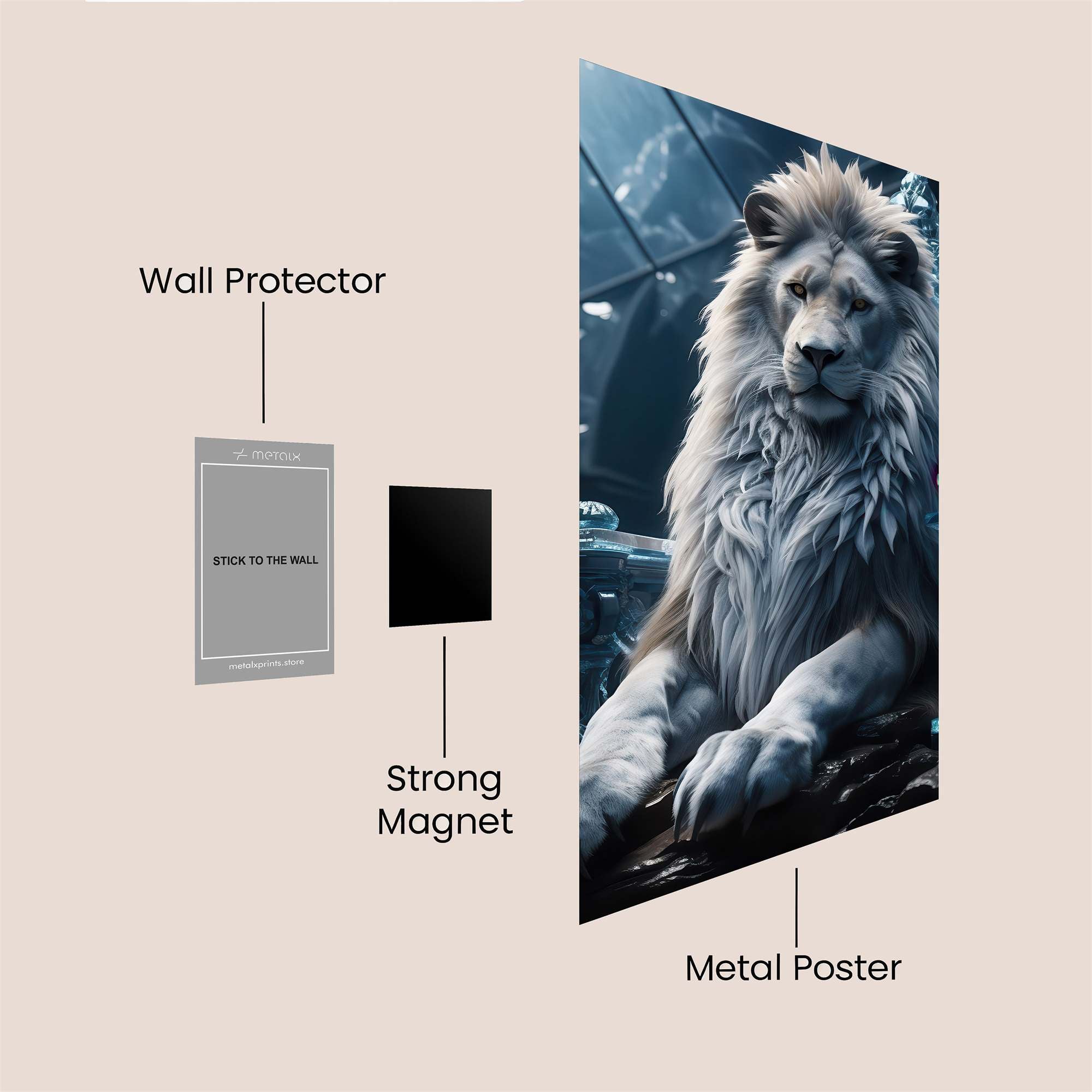 Aslan Regal Safe Wall Magnetic / M