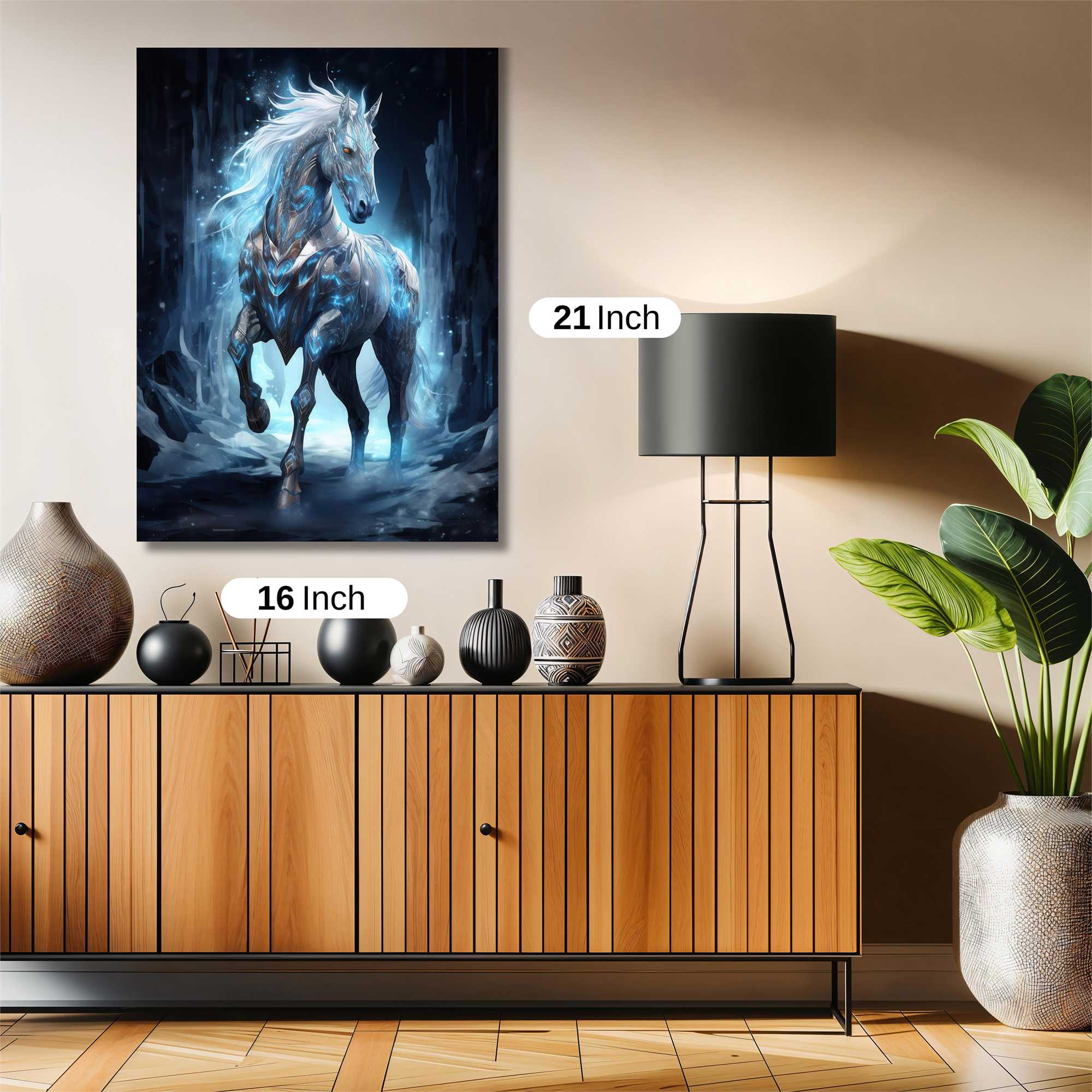 Frostfire Gallop Safe Wall Magnetic / M