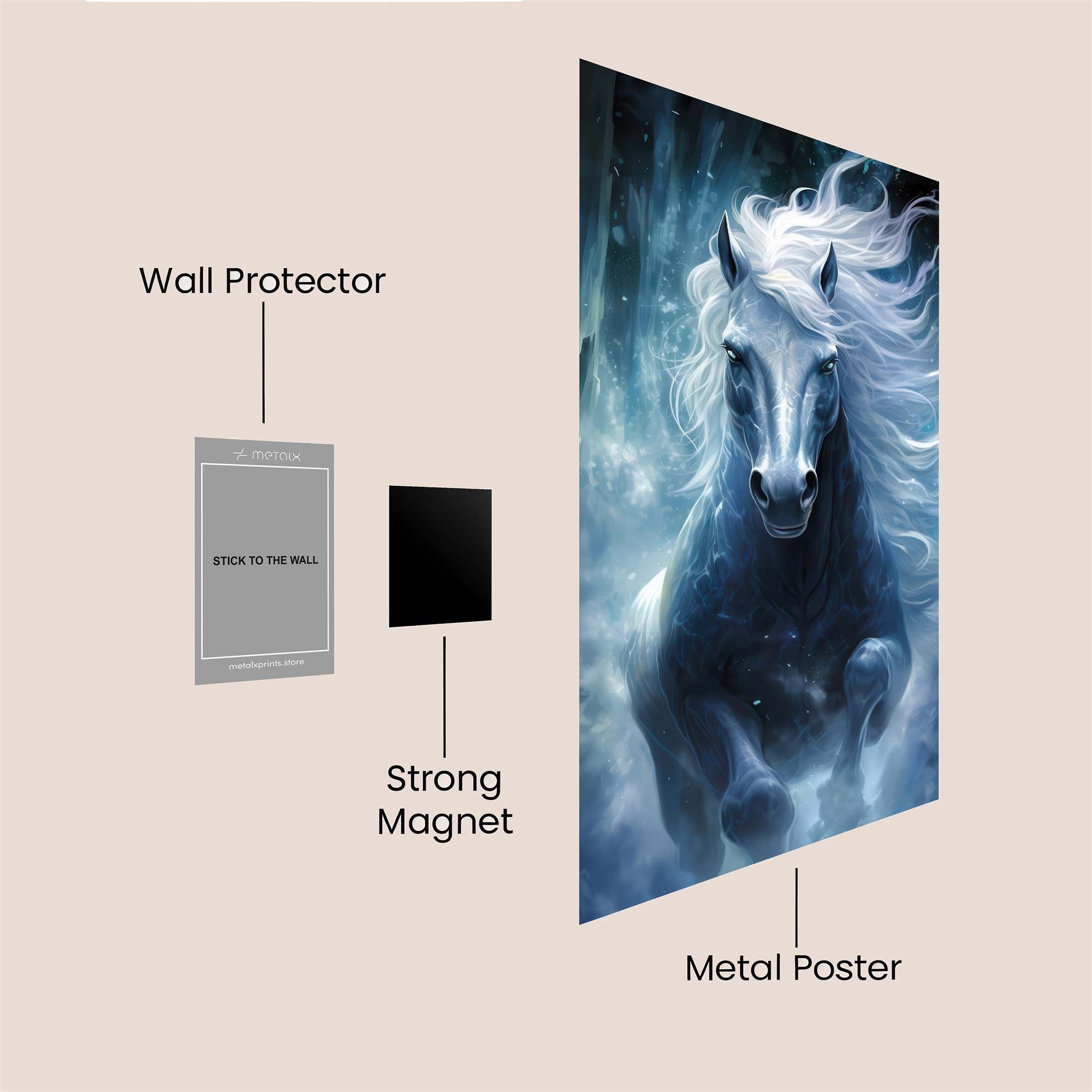 Frost Gallop Safe Wall Magnetic / M