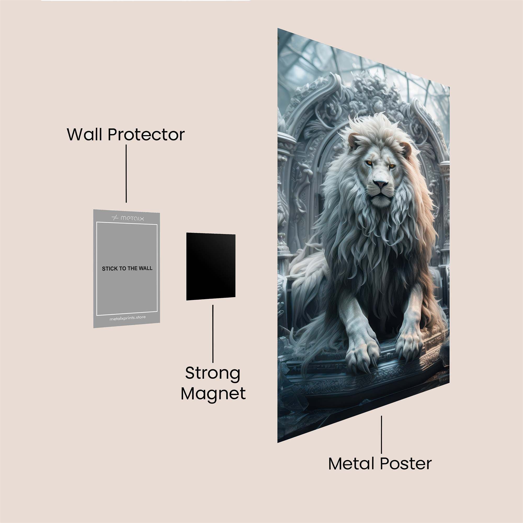 Aslan Regal Safe Wall Magnetic / M
