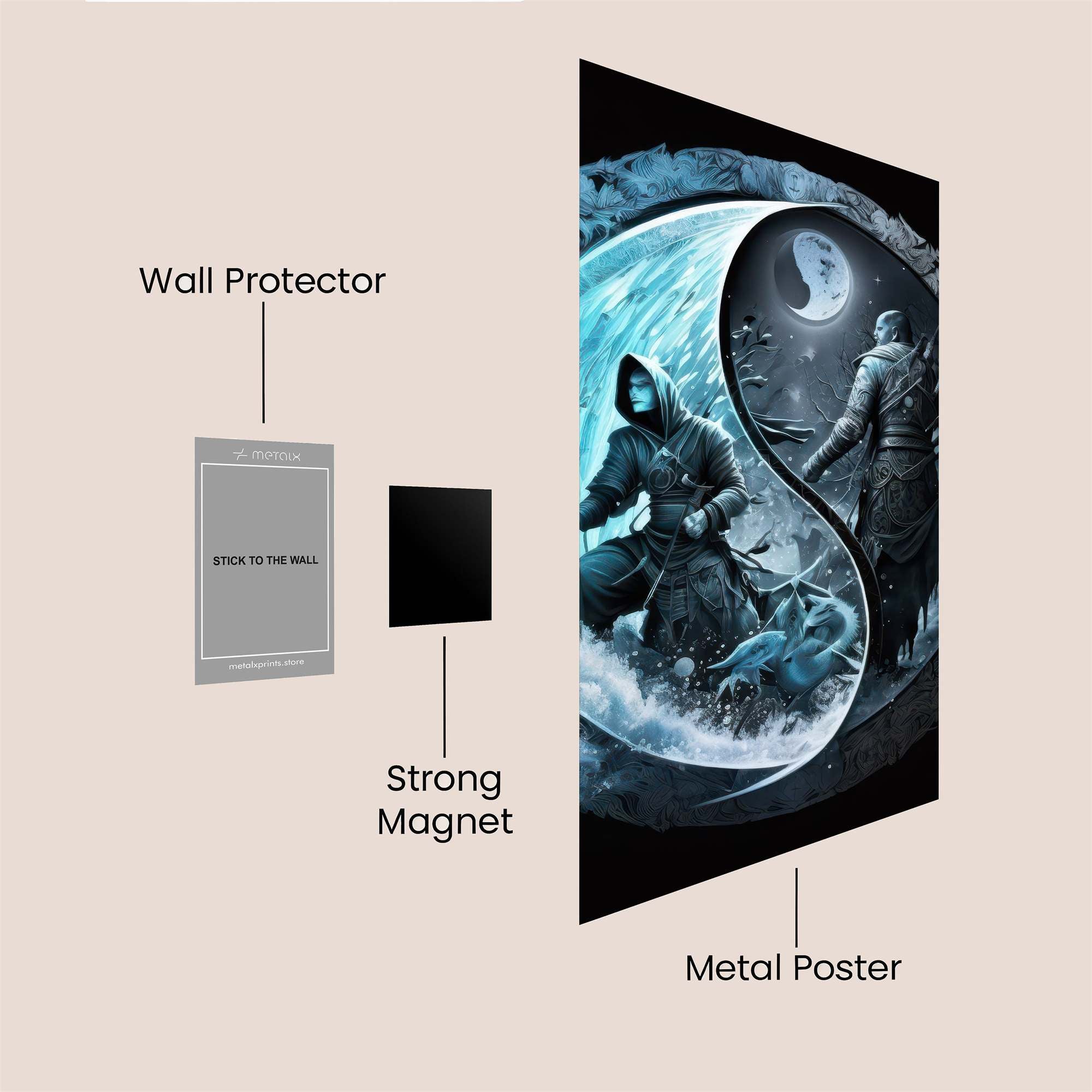 Kratos Duality Safe Wall Magnetic / M
