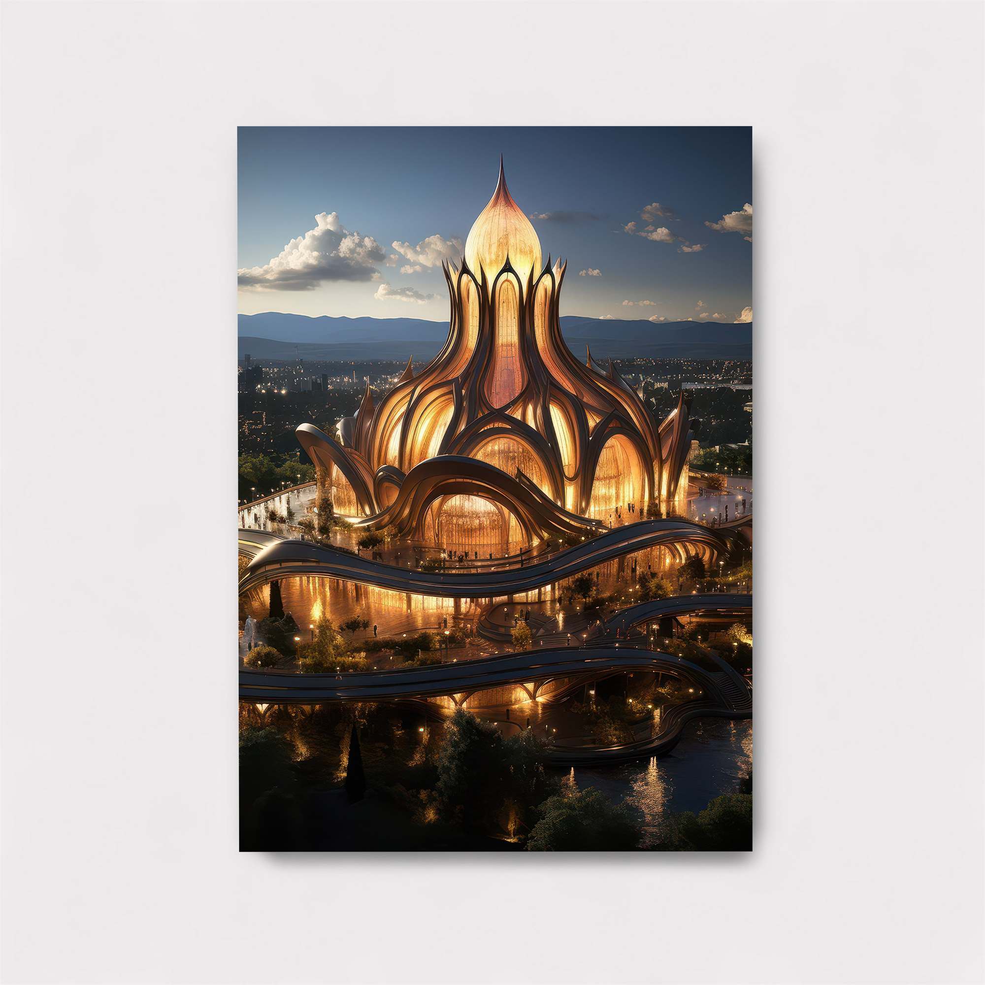 Lotus Enchantment Safe Wall Magnetic / M