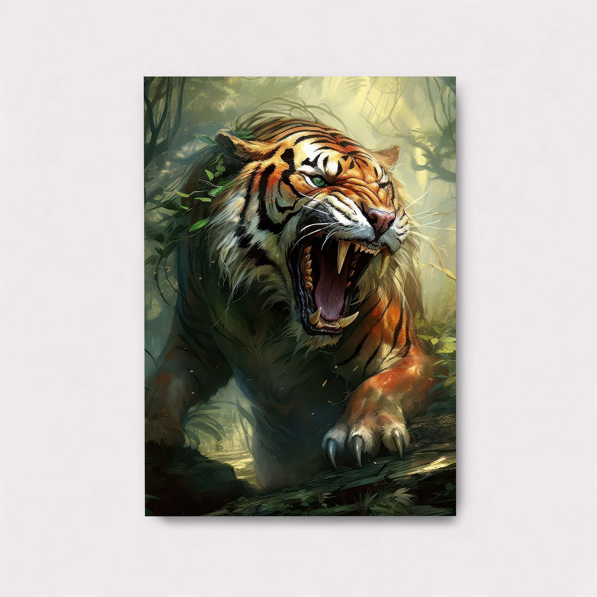 Tiger Fury Safe Wall Magnetic / M