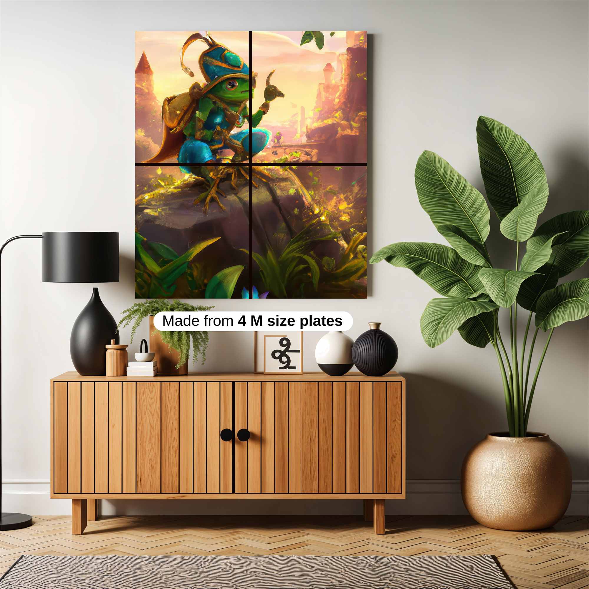 Frog Adventurer Safe Wall Magnetic / M