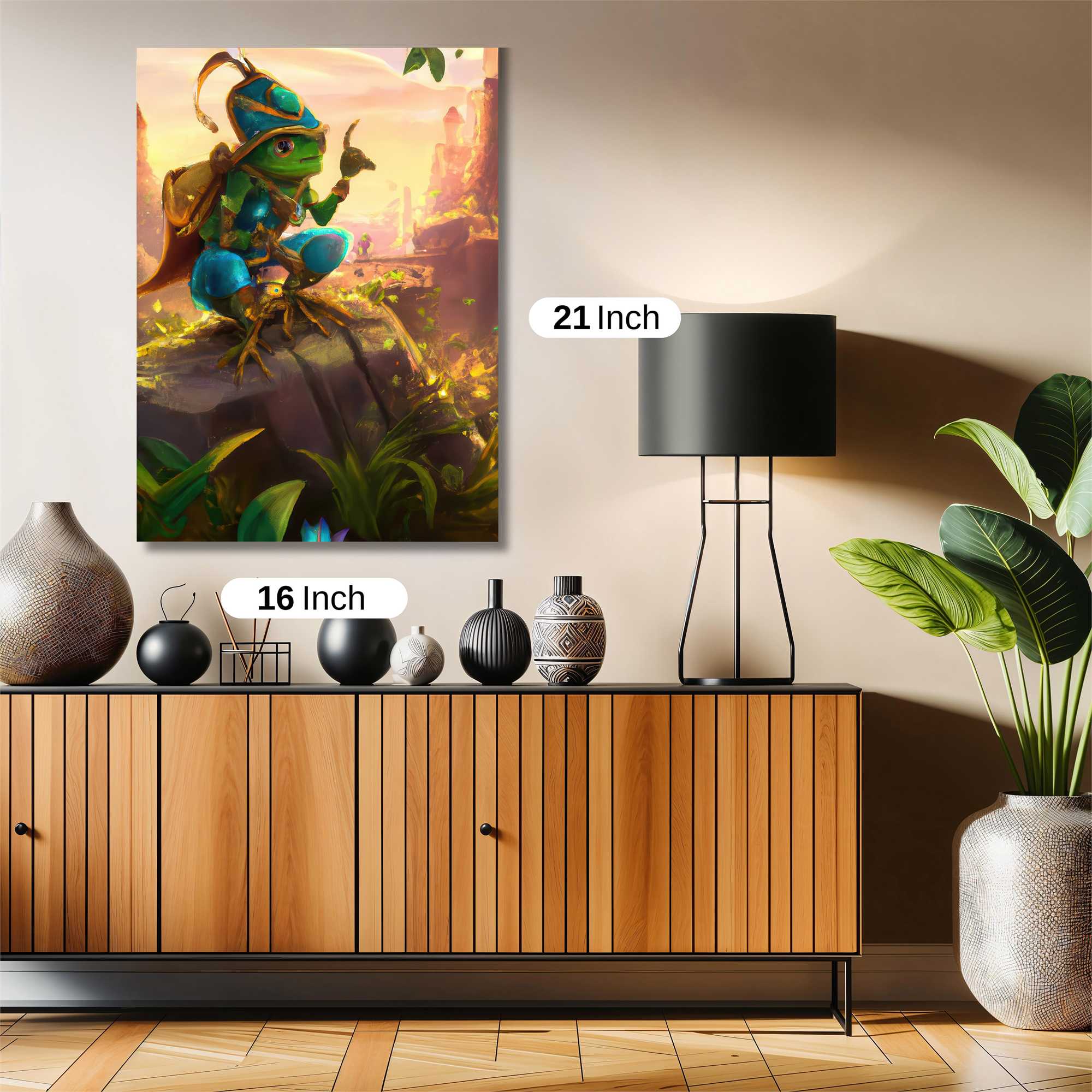 Frog Adventurer Safe Wall Magnetic / M