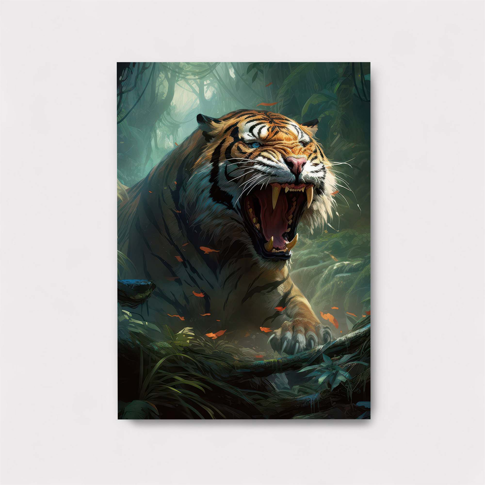 Tiger Rage Safe Wall Magnetic / M